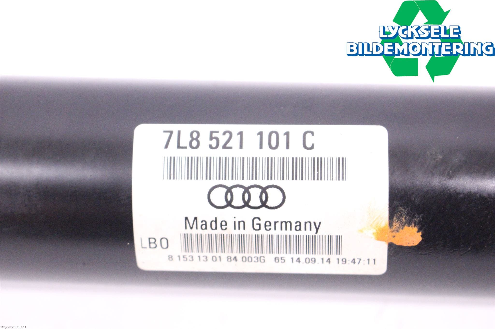 Audi Q7/SQ7 Mellanaxel Främre 4Wd