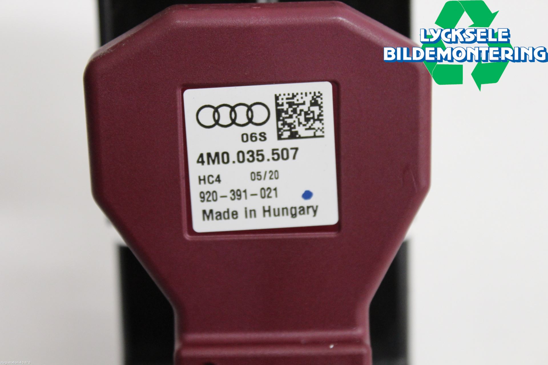 Audi E-TRON, S GE 19- Antenn El