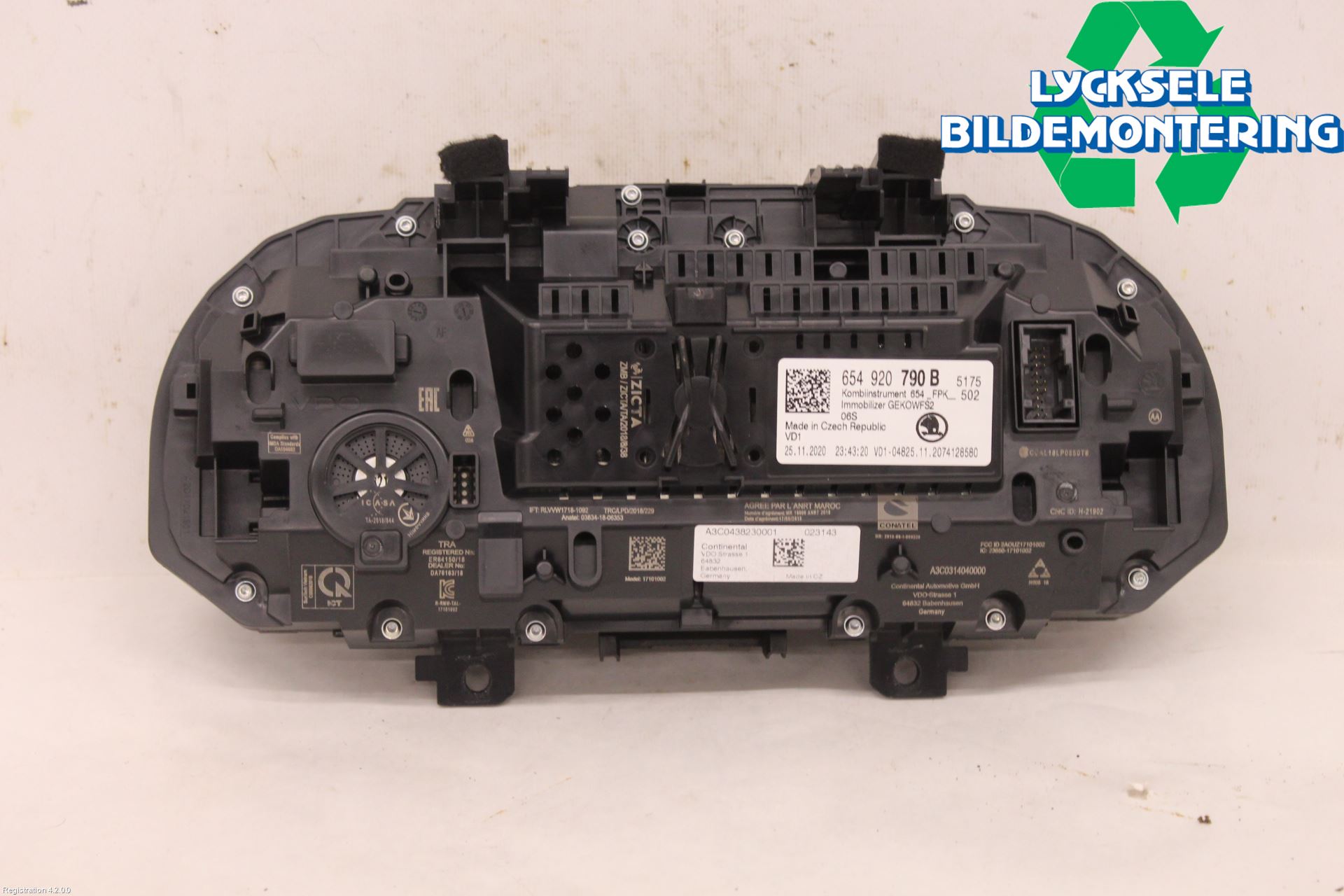 Skoda KAMIQ 20- Instrument Komb