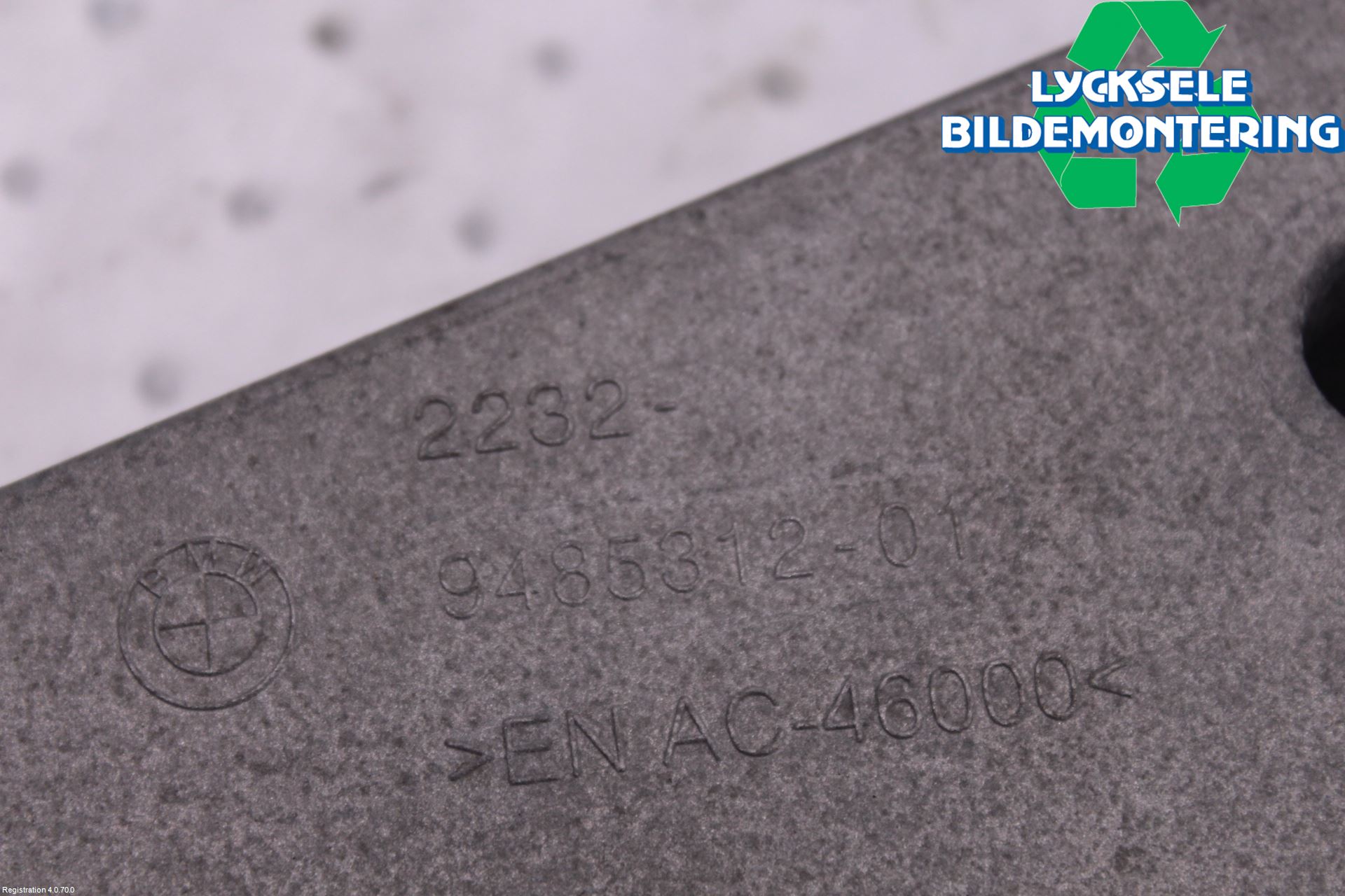 BMW X3 G01 18- Växellådsfäste