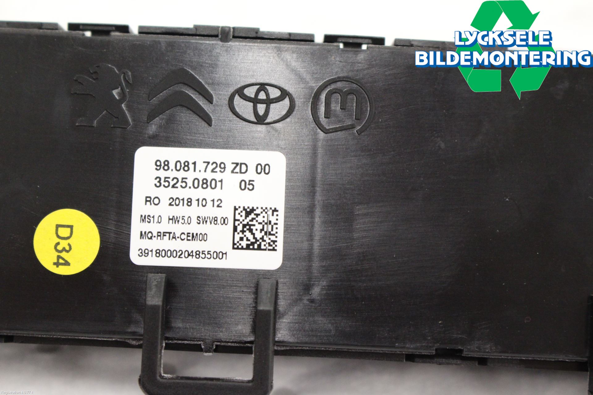 Peugeot EXPERT/E-EXPERT 17- Ac Styrenhet Ac Manöveren