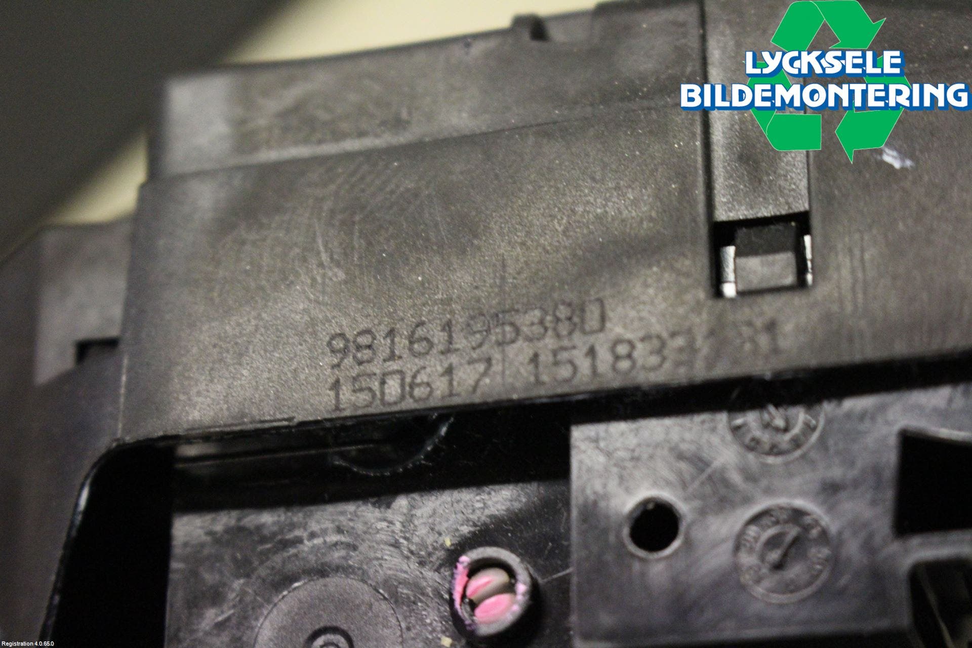 Citroen C3 AIRCROSS 18-23 Låskista Baklucka