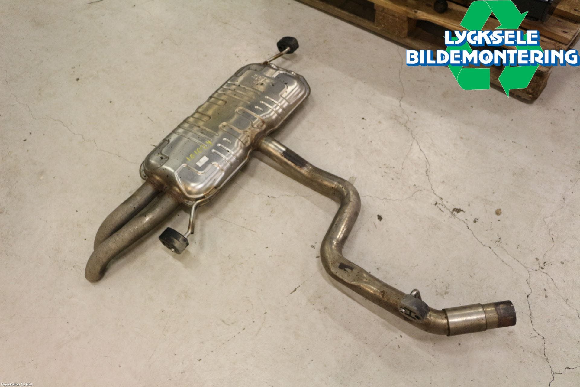 Seat ALHAMBRA 11- Avgas Bakre Dämpare