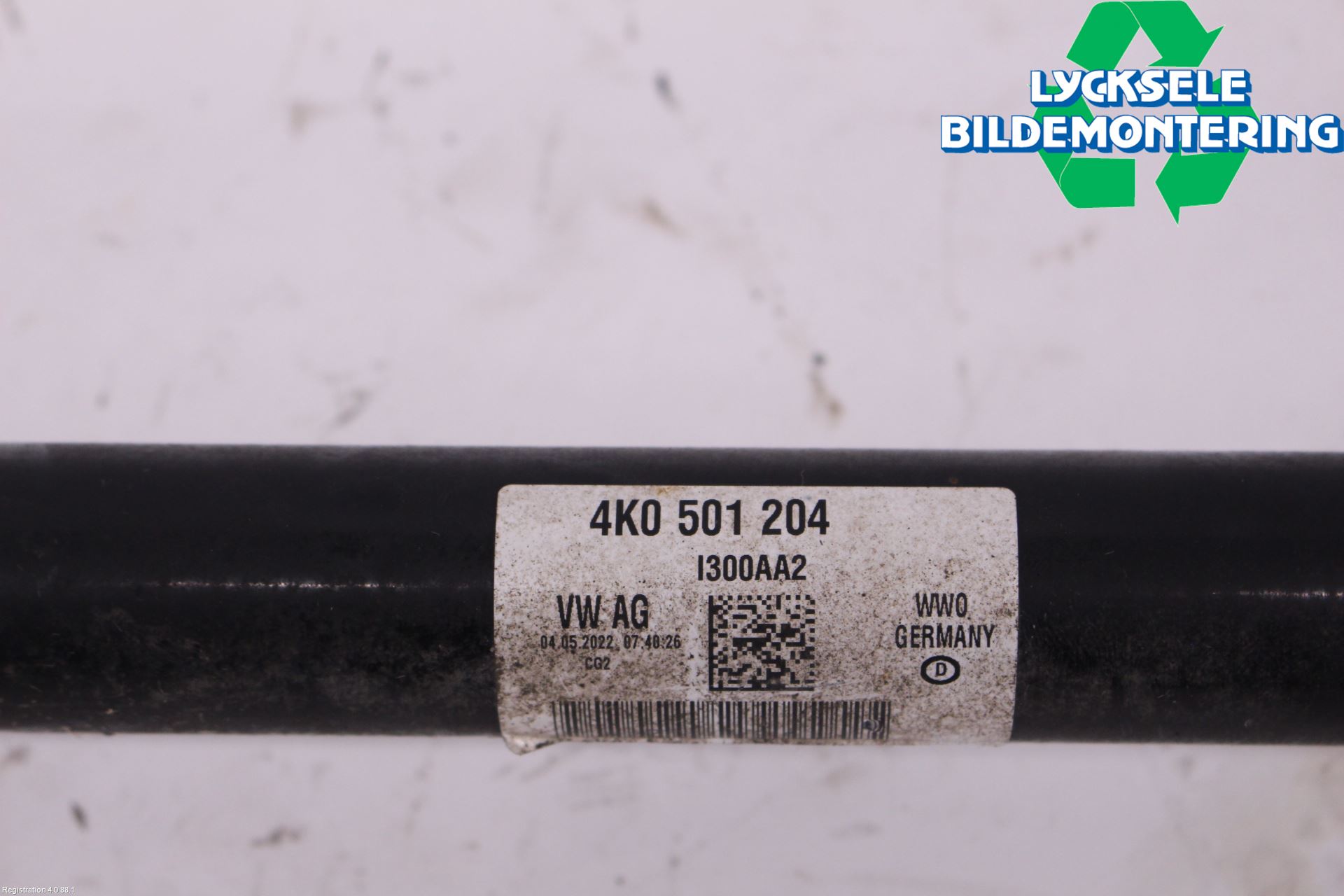 Audi A6 F2/C8 19- Drivaxel Bak Höger