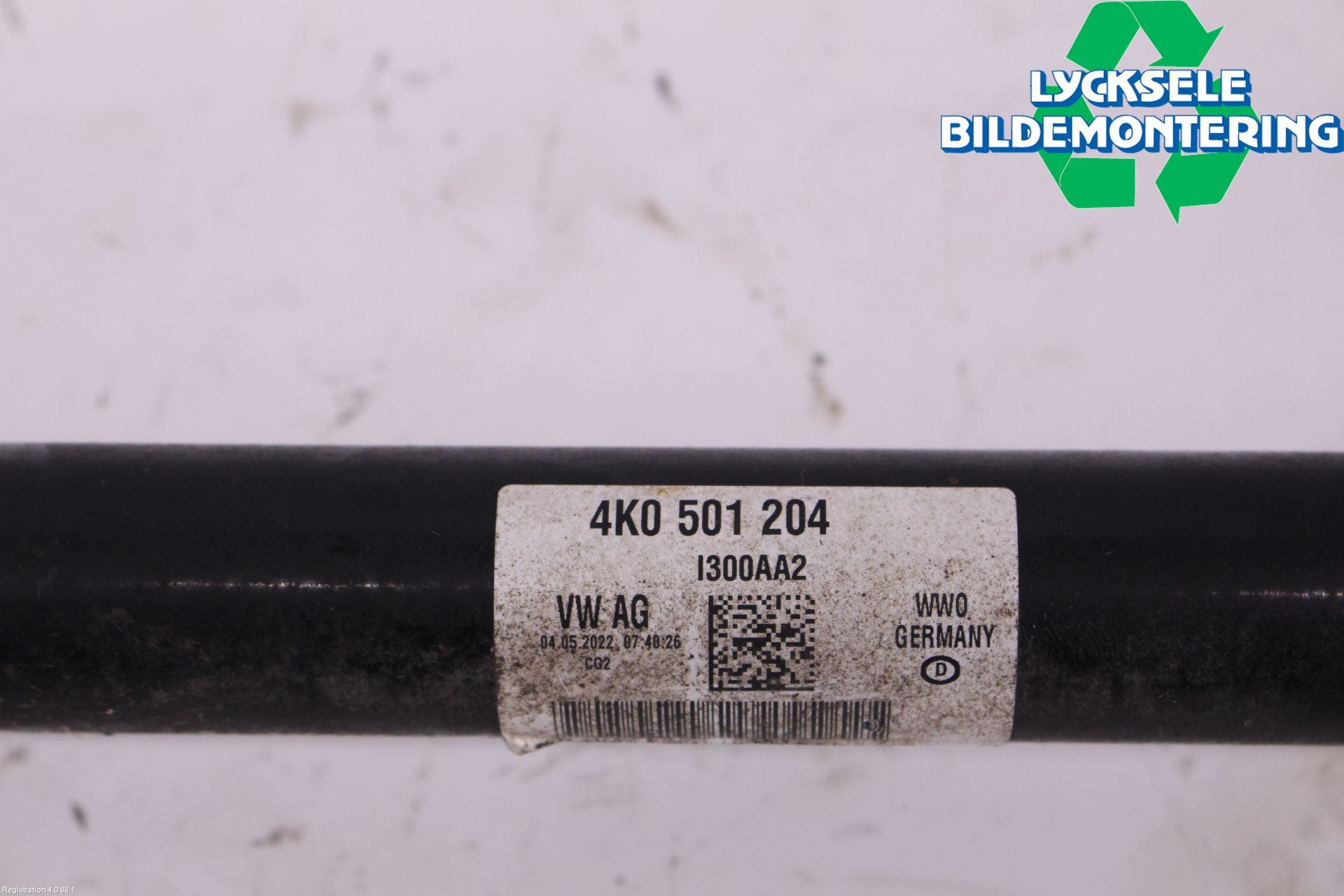 Audi A6 F2/C8 19- Drivaxel Bak Höger