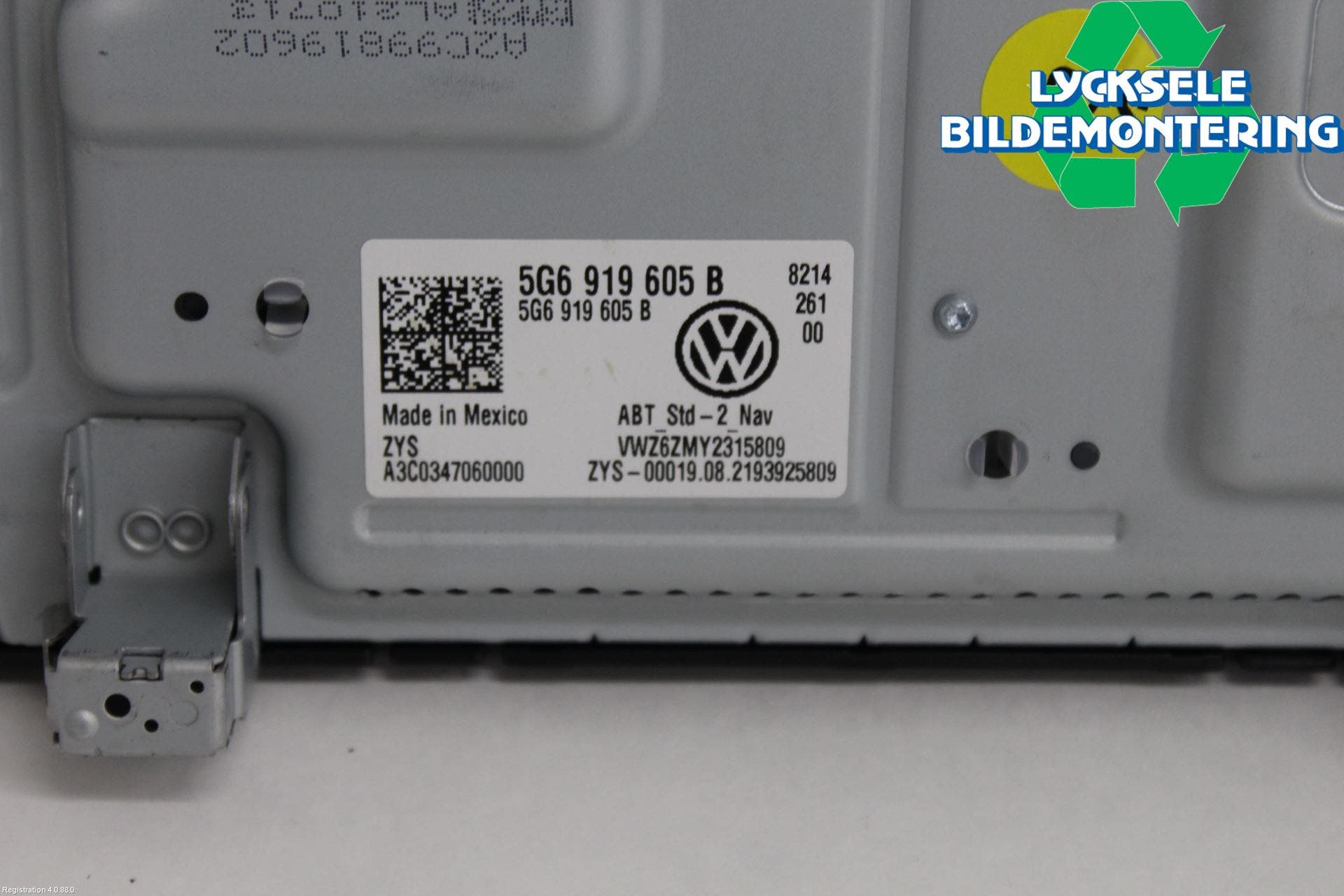 Volkswagen VW TIGUAN 16-24 Cd Radio - Multimediapanel