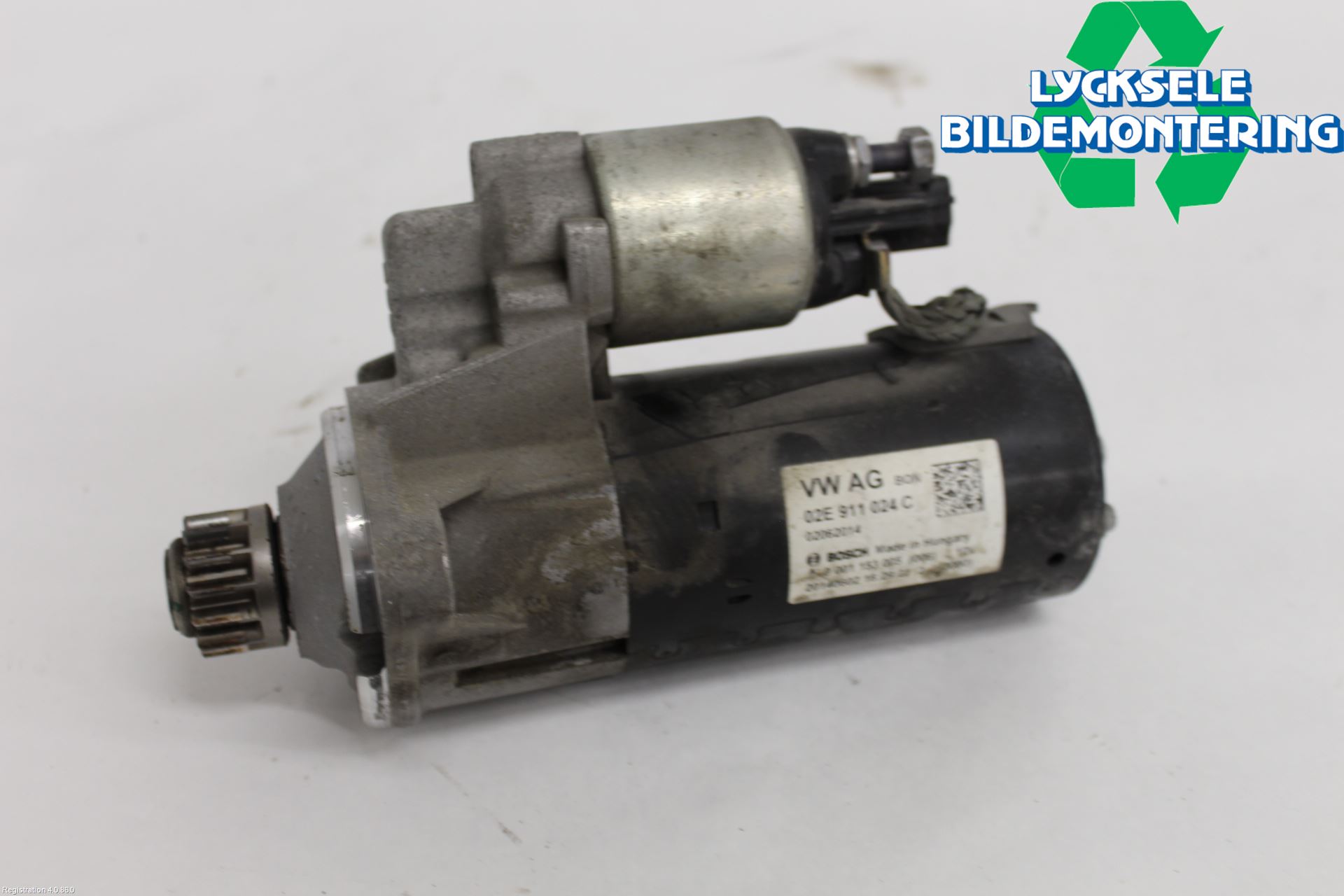 Volkswagen VW PASSAT 11-14 Startmotor Diesel