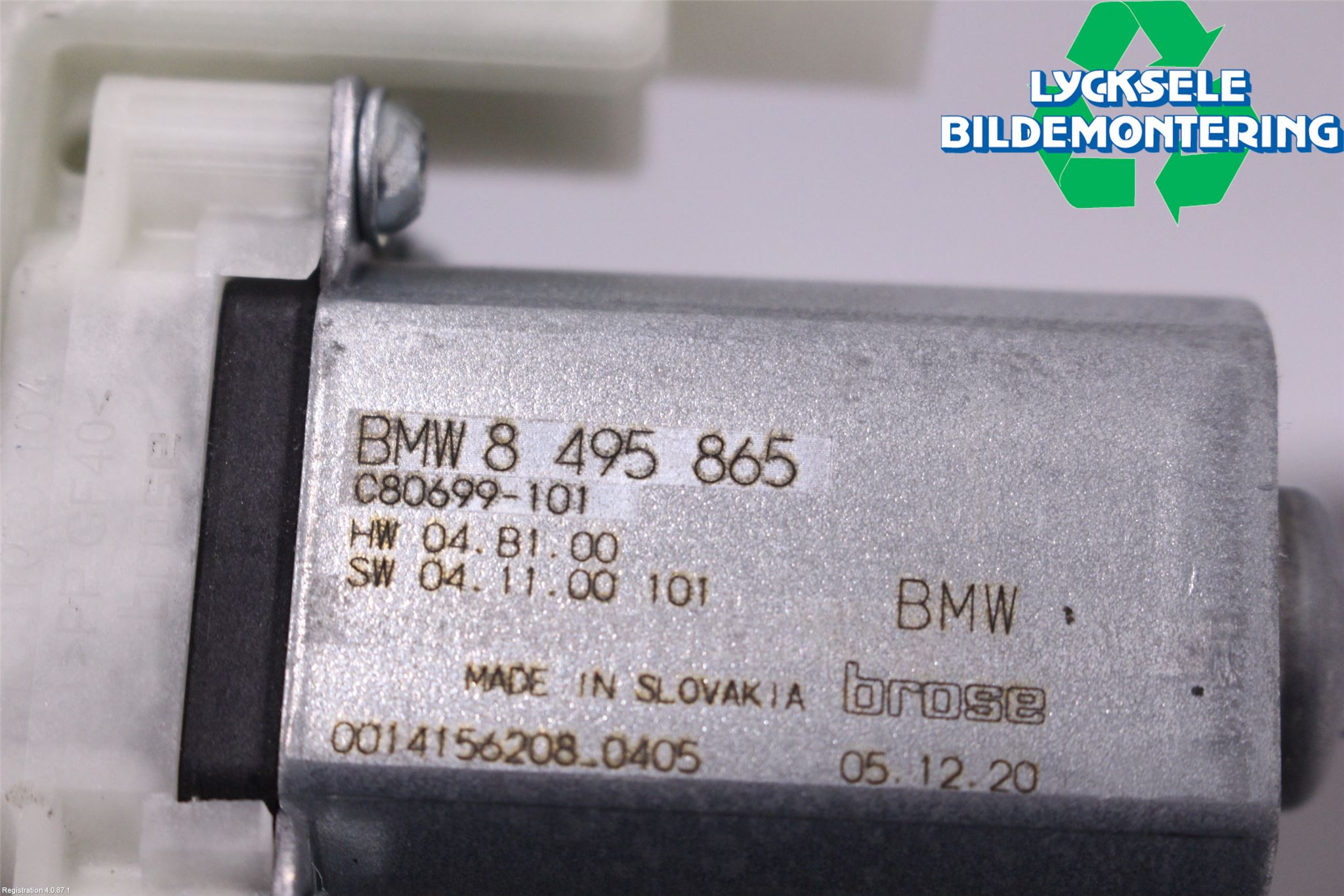 BMW 3 G20/G21/G80/G81 19- Fönsterhissmotor