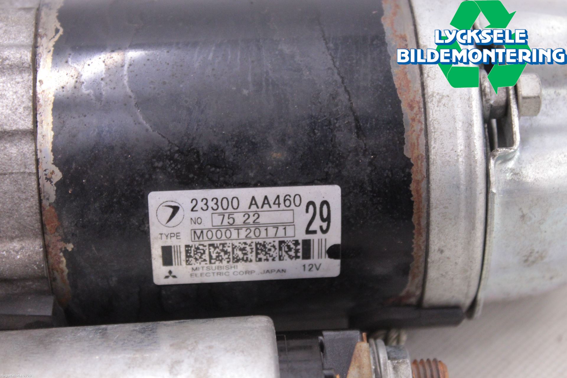 Subaru FORESTER SG 06- Startmotor