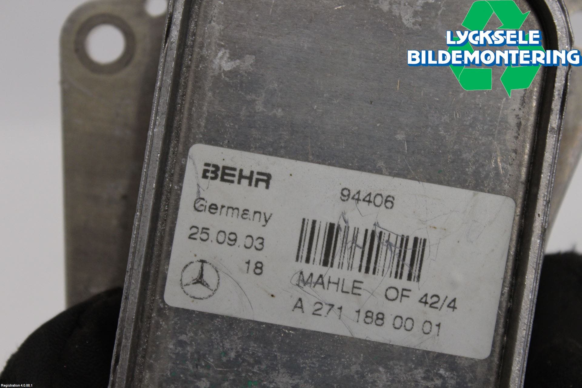 Mercedes-Benz MB C (203) 00-07 Oljekylare Motor