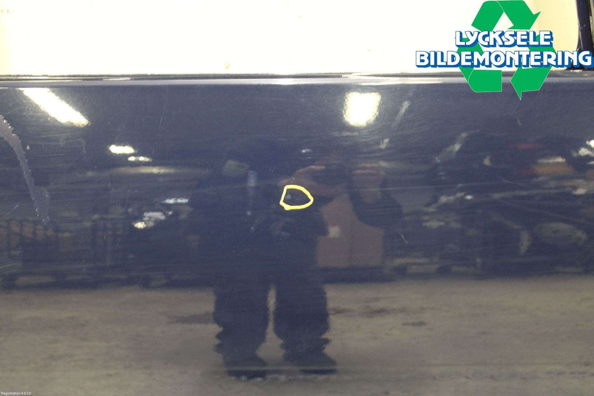 Skoda PRAKTIK Dörr Bak Höger