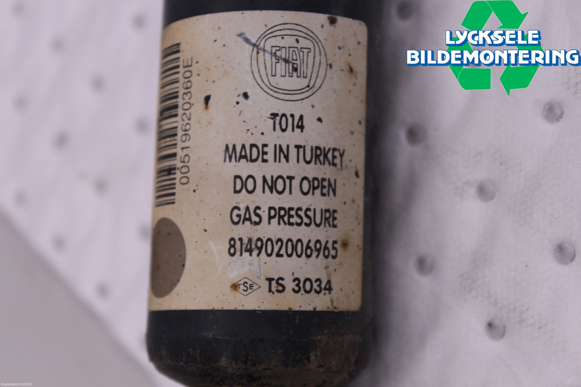 Opel COMBO D 12-18 Stötdämpare Bak