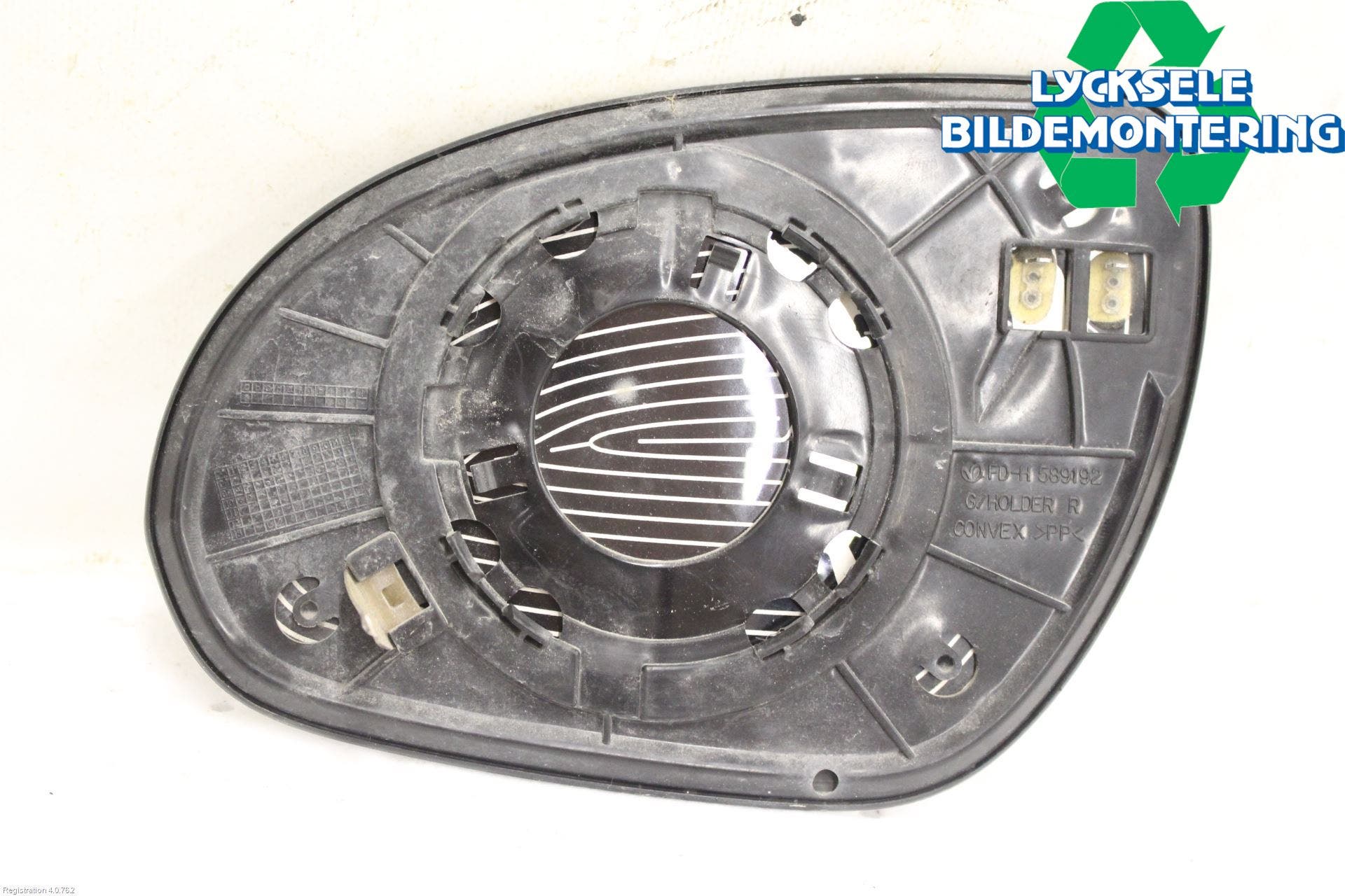 Hyundai i30 FD 07-12 Spegelglas Hö