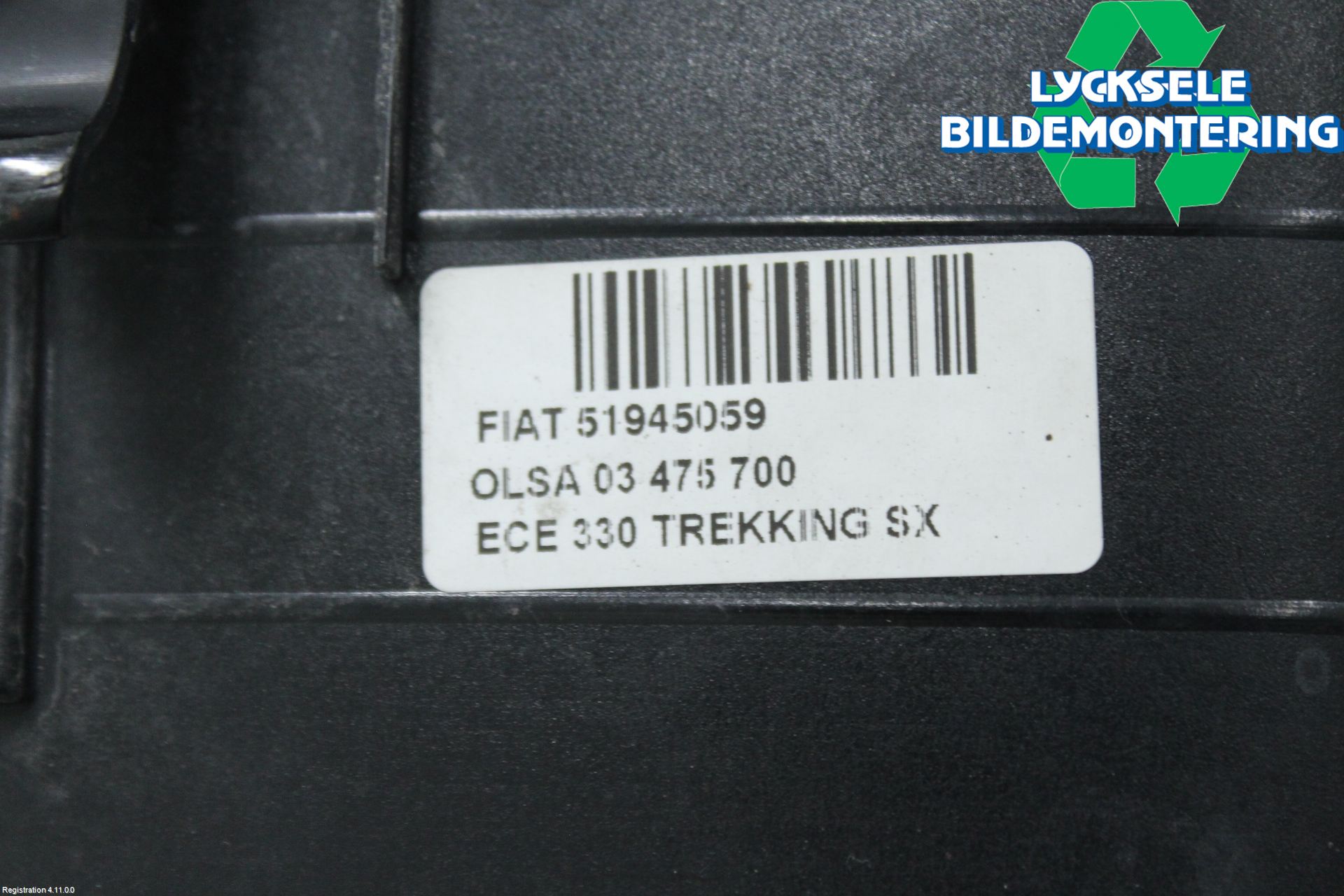 Fiat 500L 13-19 Bakljus Vänster