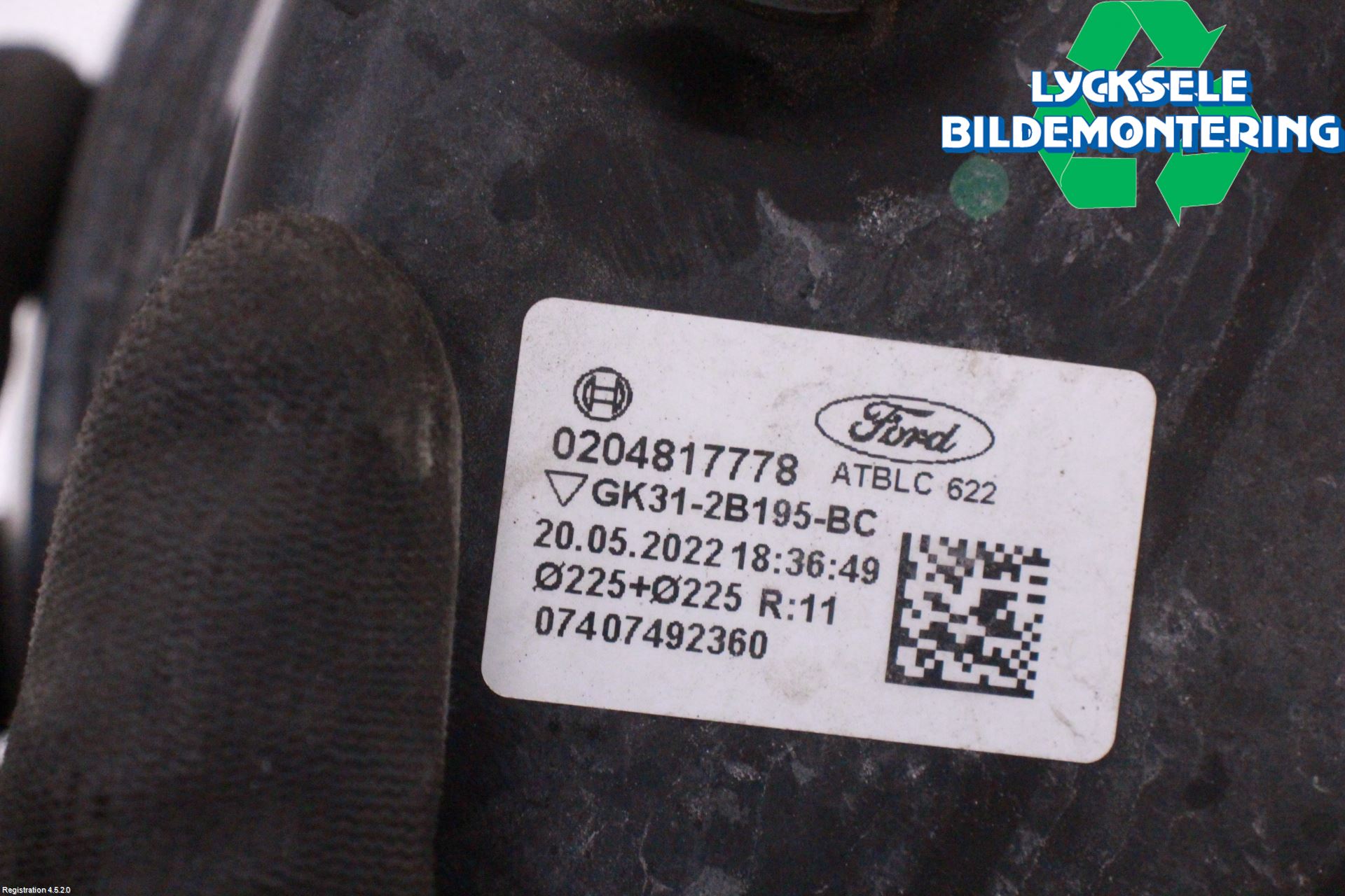 Ford TRANSIT/TOURNEO CONNECT 22- Bromsservo