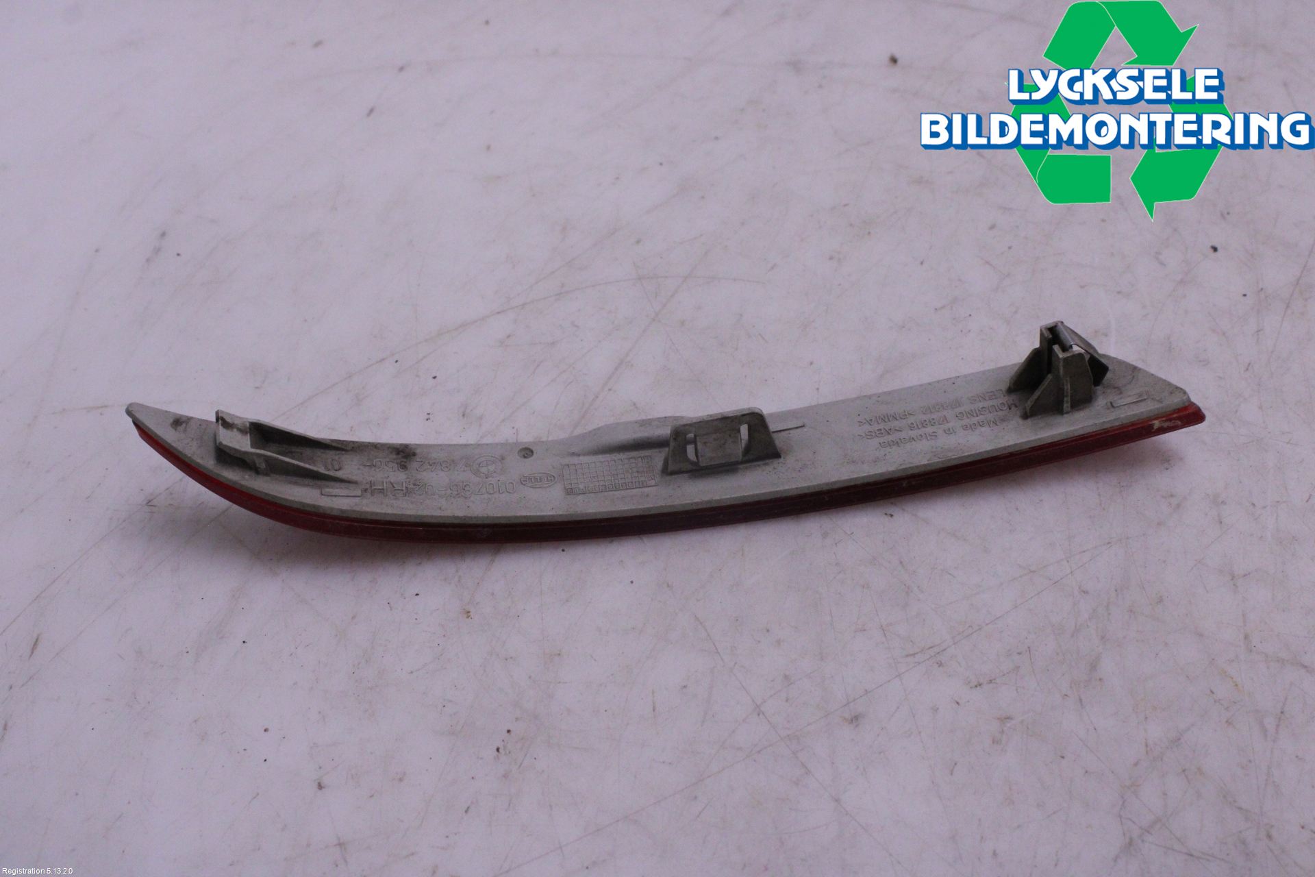 BMW 5 F10/F11/F18 09-17 Dimljus/Reflex Bak