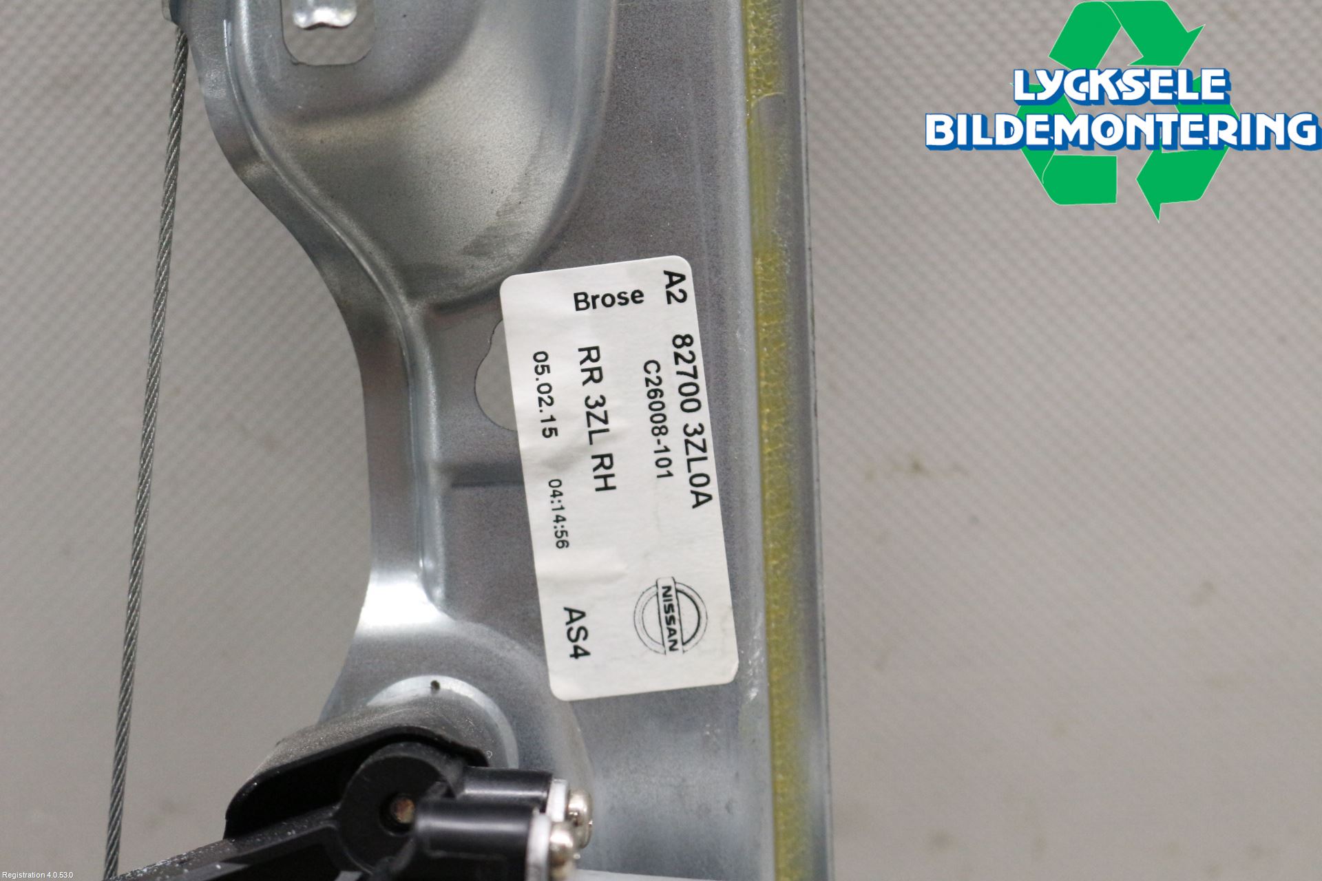 Nissan PULSAR Fönsterhiss El Kompl