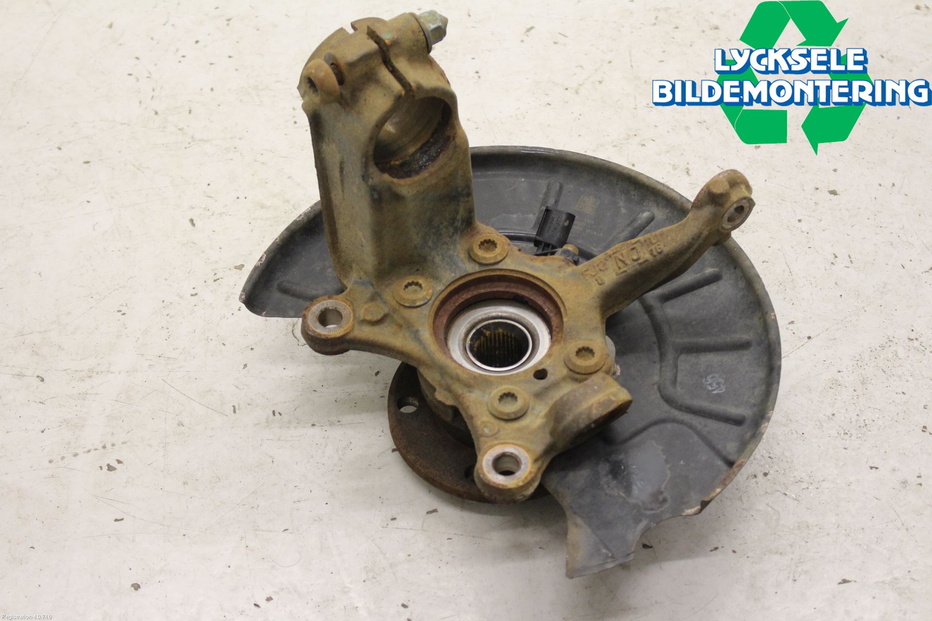 Volkswagen VW CADDY 16-20 Styrspindel Lagerhus Hö