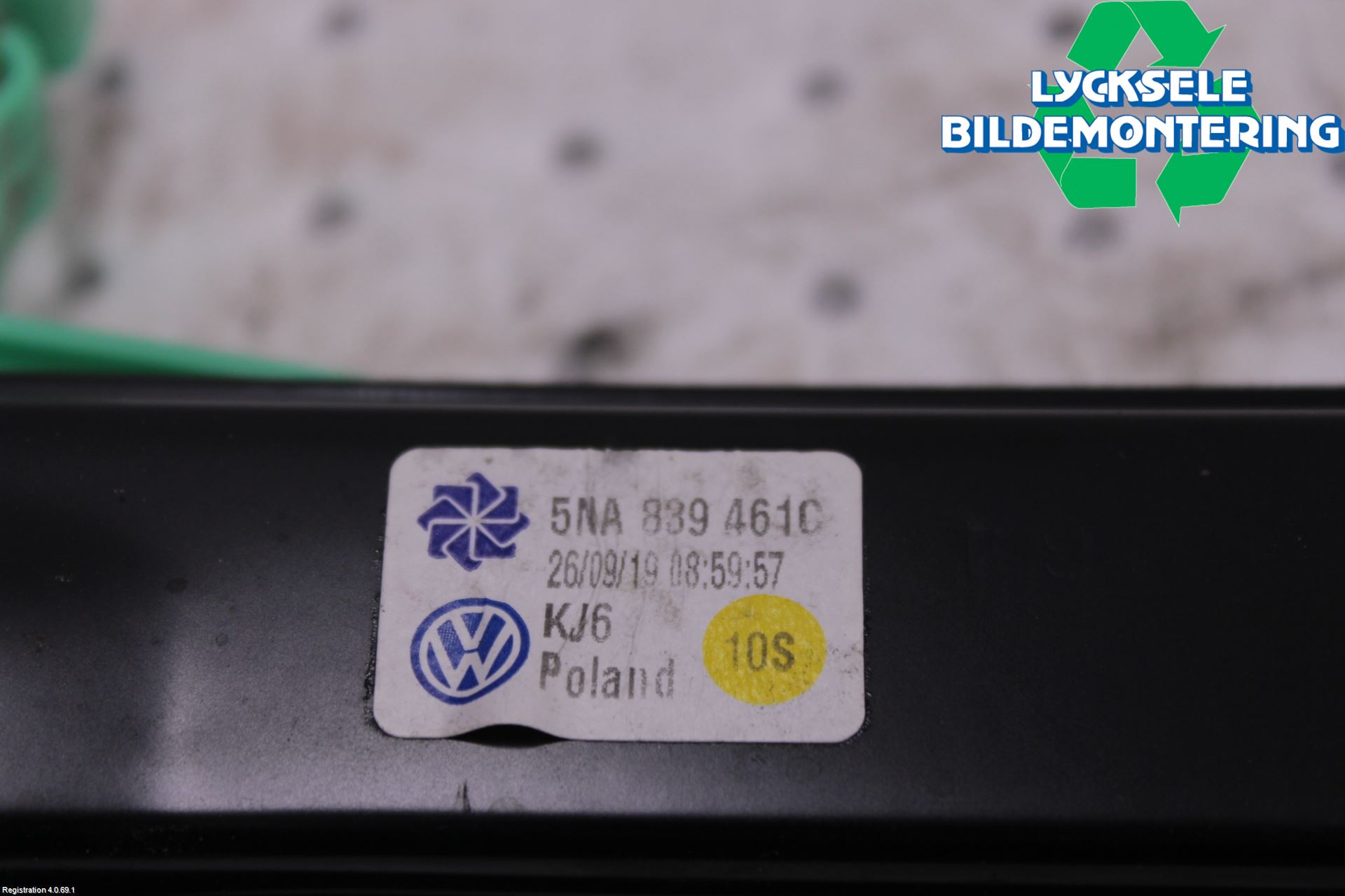 Volkswagen VW TIGUAN 16-24 Fönsterhissmekanism
