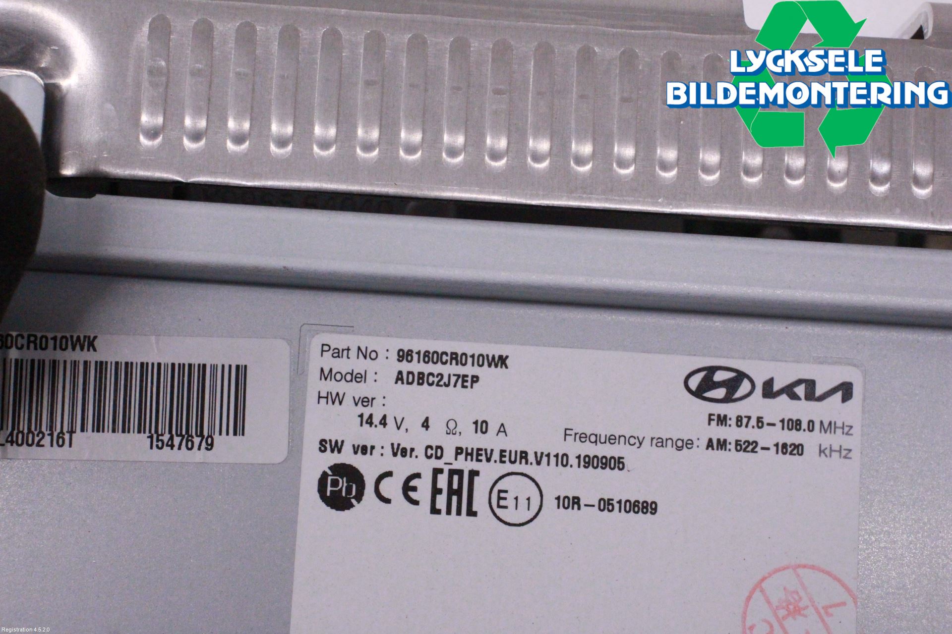 Kia CEED/CEED SW 19- Bildskärm