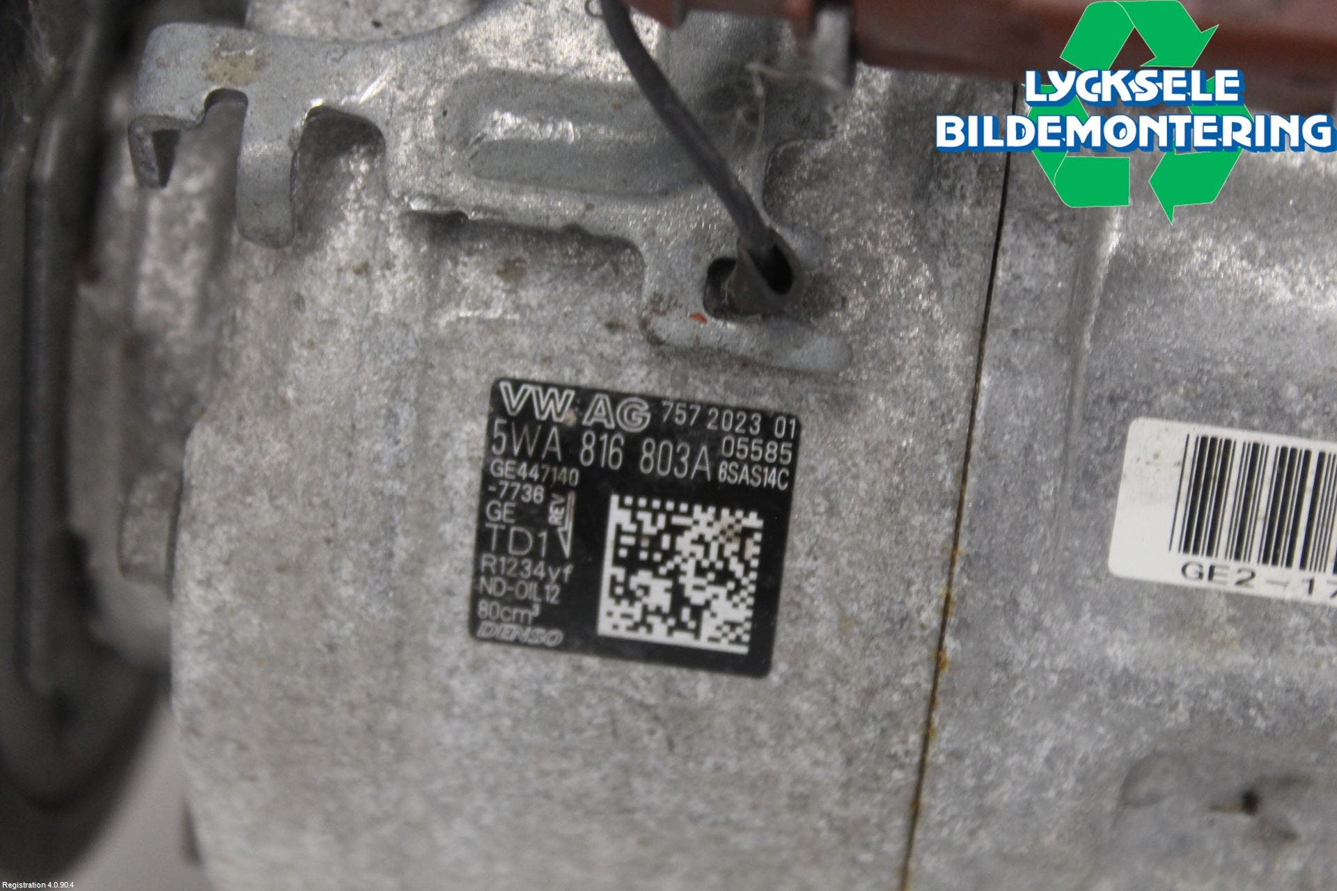 Volkswagen VW GOLF / E-GOLF VIII 20- Ac Kompressor