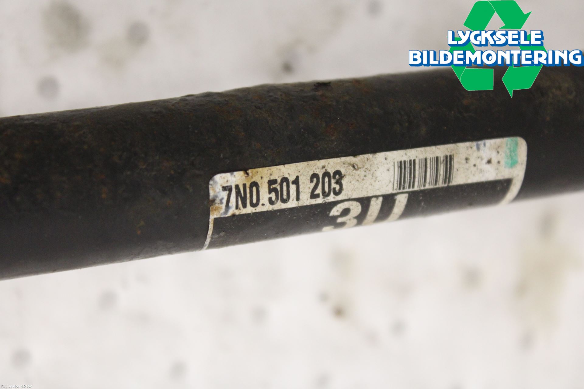 Volkswagen VW SHARAN 11- Drivaxel Bak Vänster