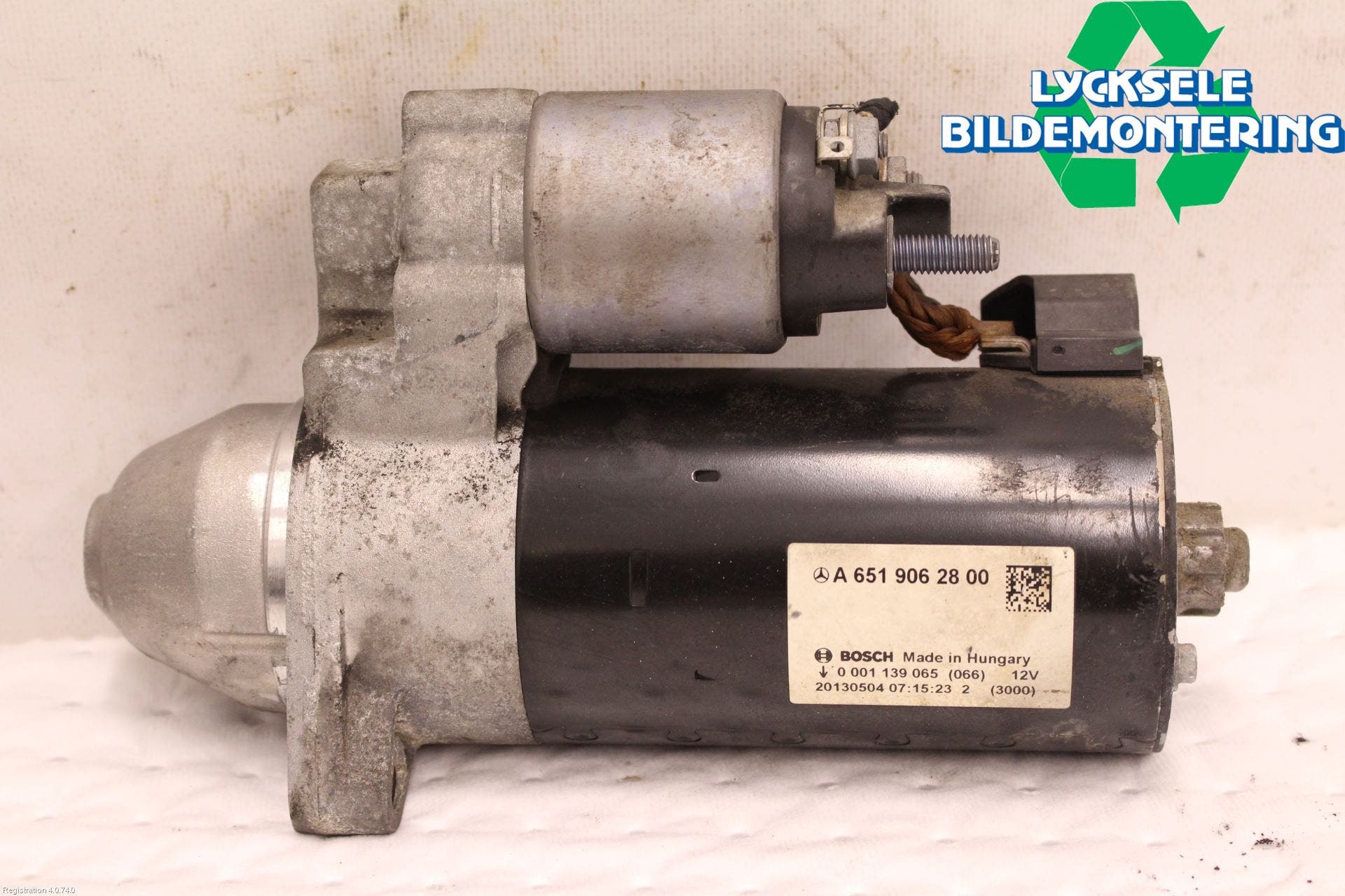 Mercedes-Benz MB C-KLASS (W204) 07-15 Startmotor Diesel