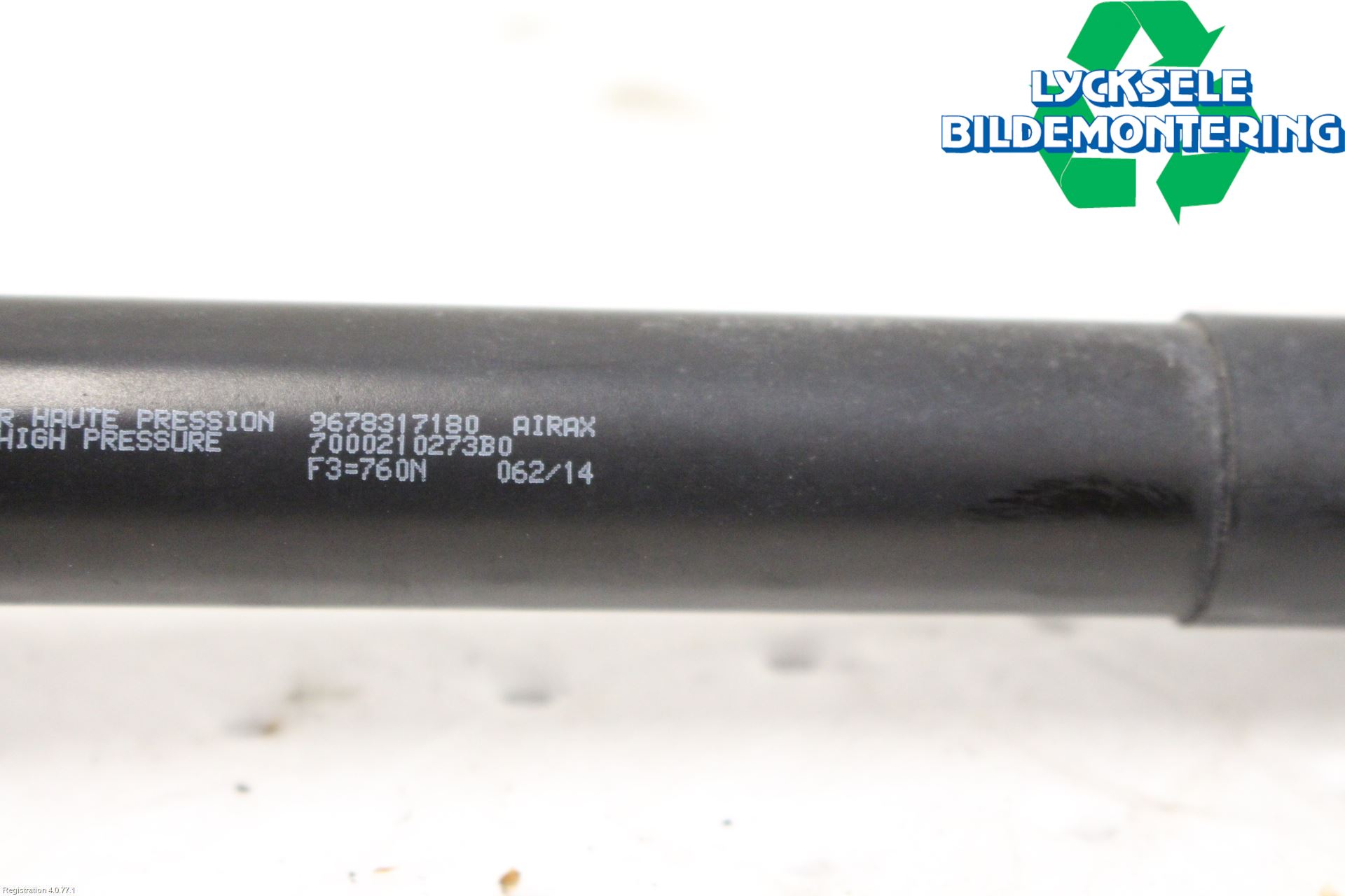 Peugeot 2008 13-20 Gasfjäder Baklucka