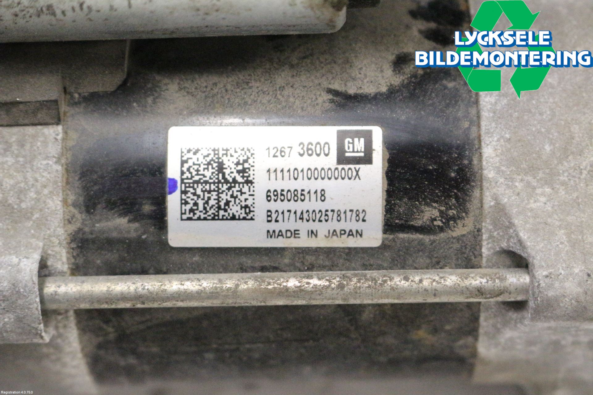 Opel ASTRA K 16-22 Startmotor