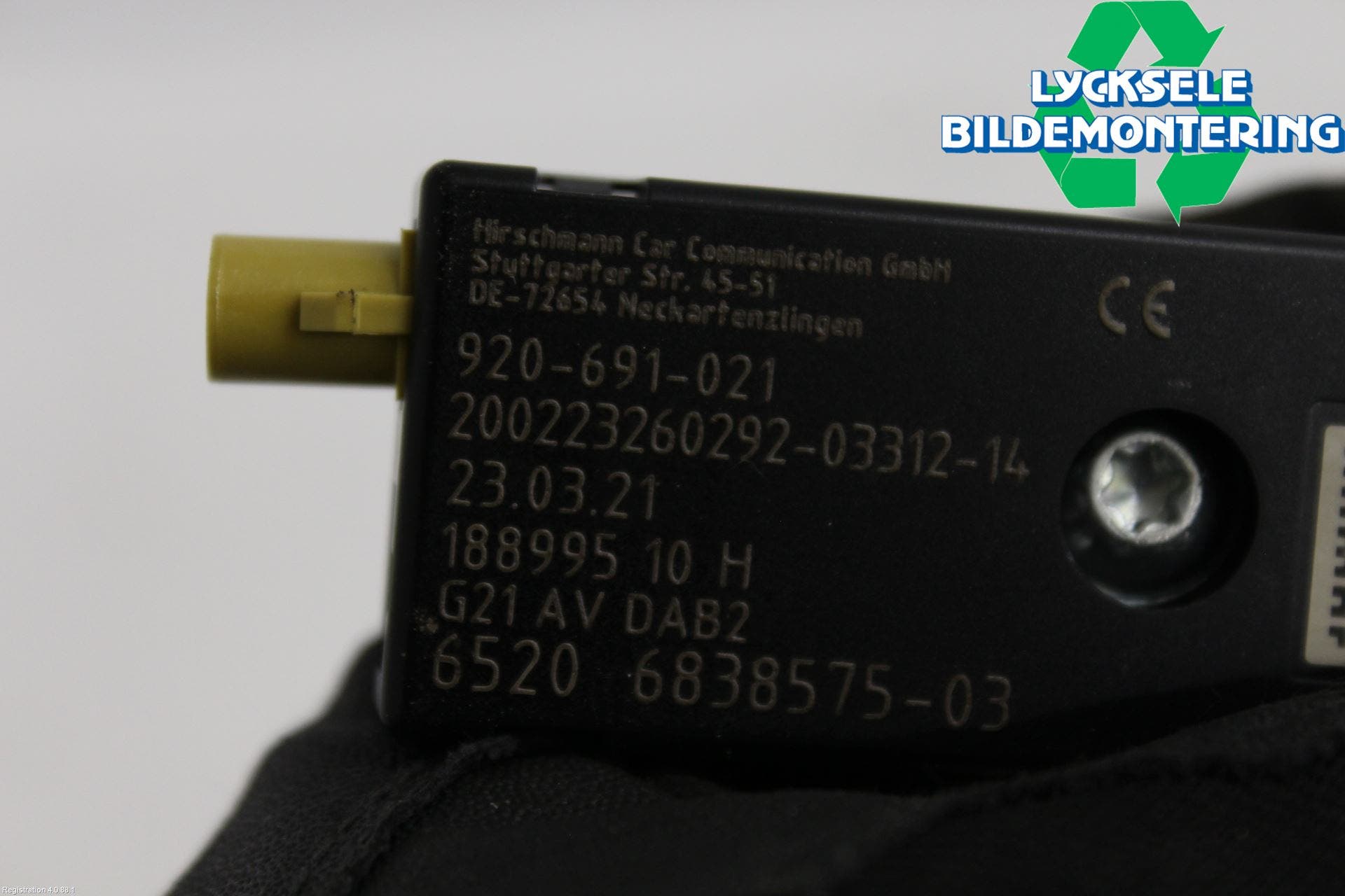 BMW 3 G20/G21/G80/G81 19- Antennförstärkare