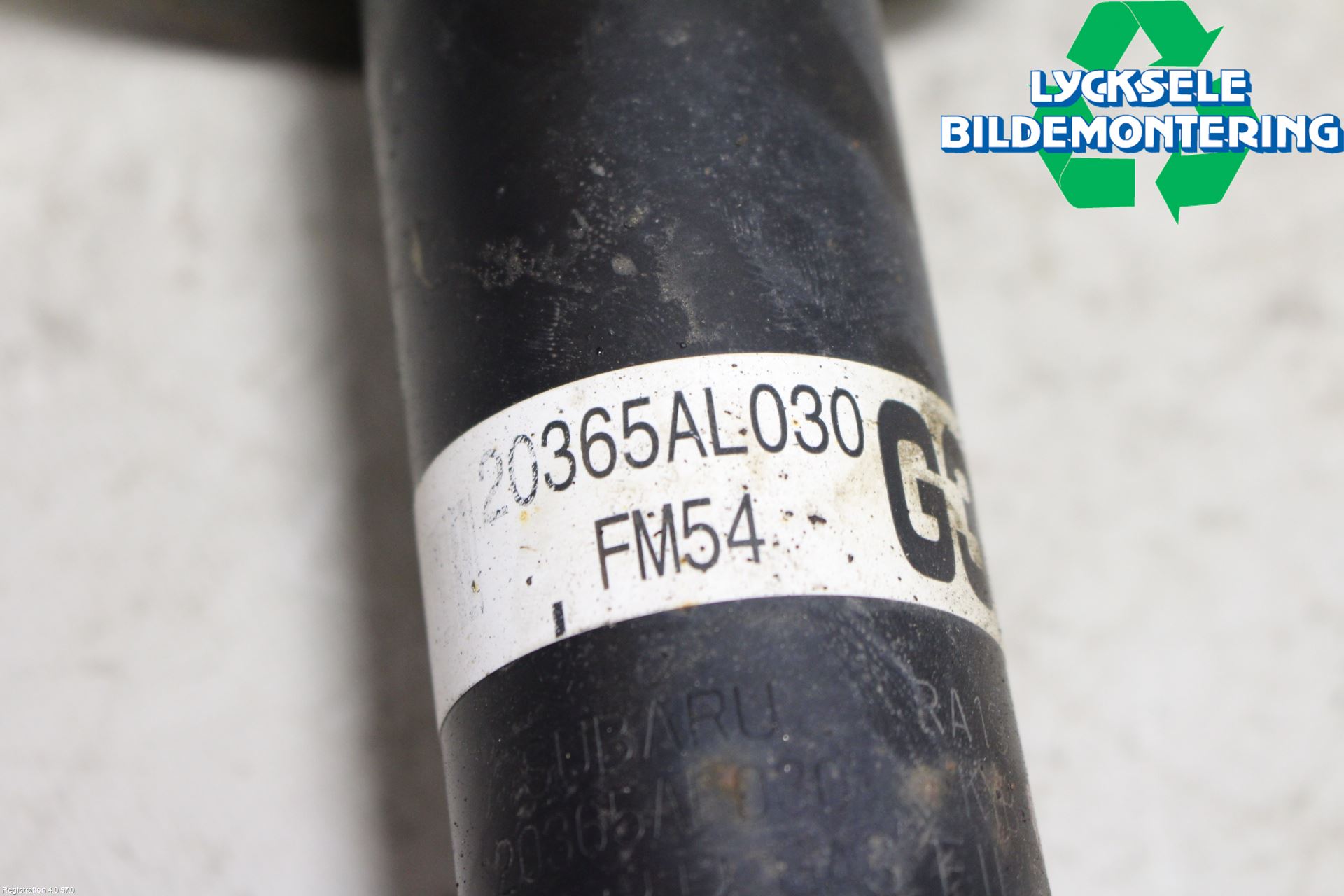 Subaru OUTBACK 15-20 Fjäderben Bak Vänster