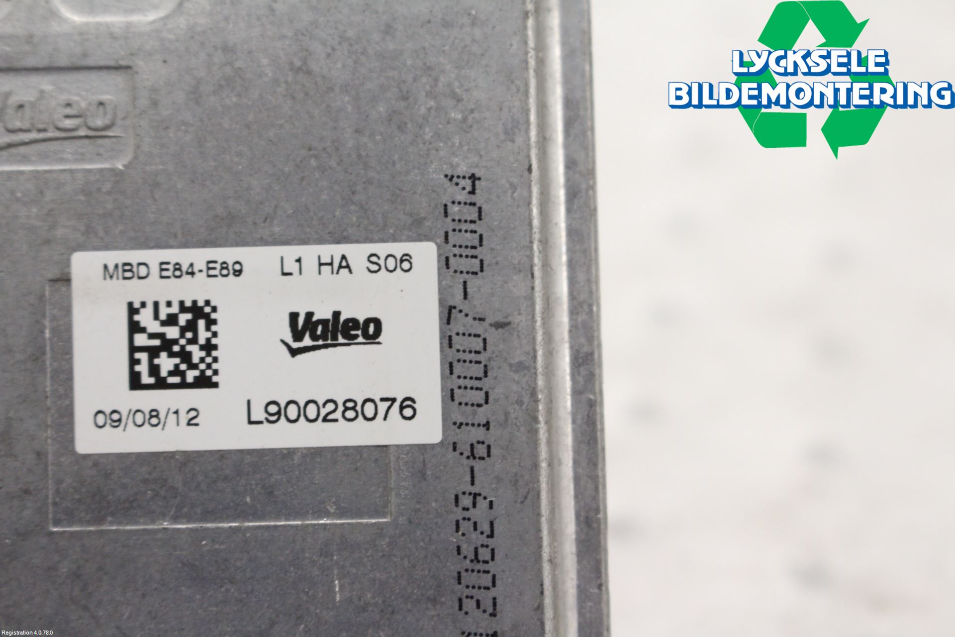 BMW X1 E84 10-15 Styrenhet Strålkastare