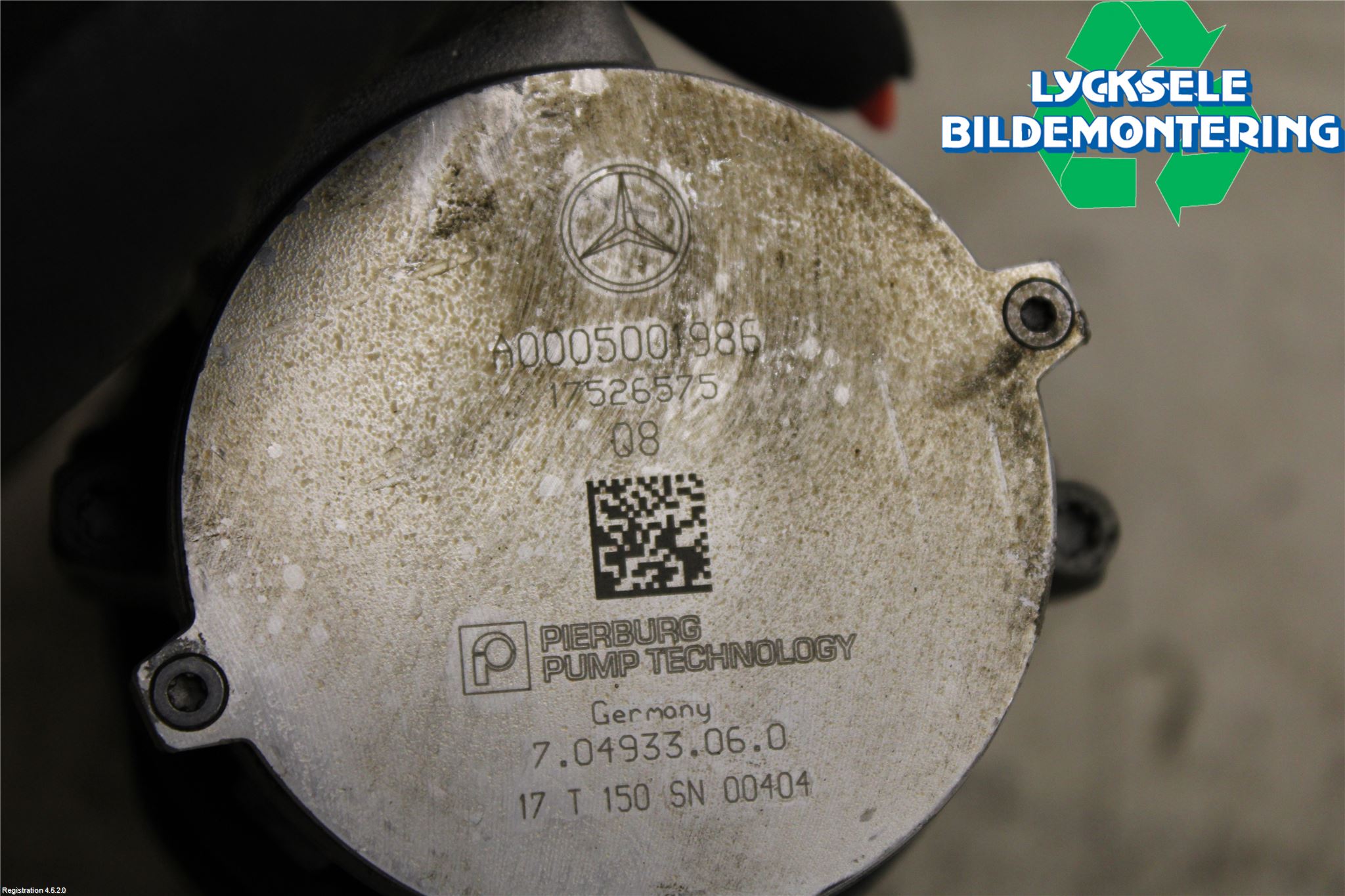 Mercedes-Benz MB CLA-KLASS (C117/X117) 13-19 Vattenpump
