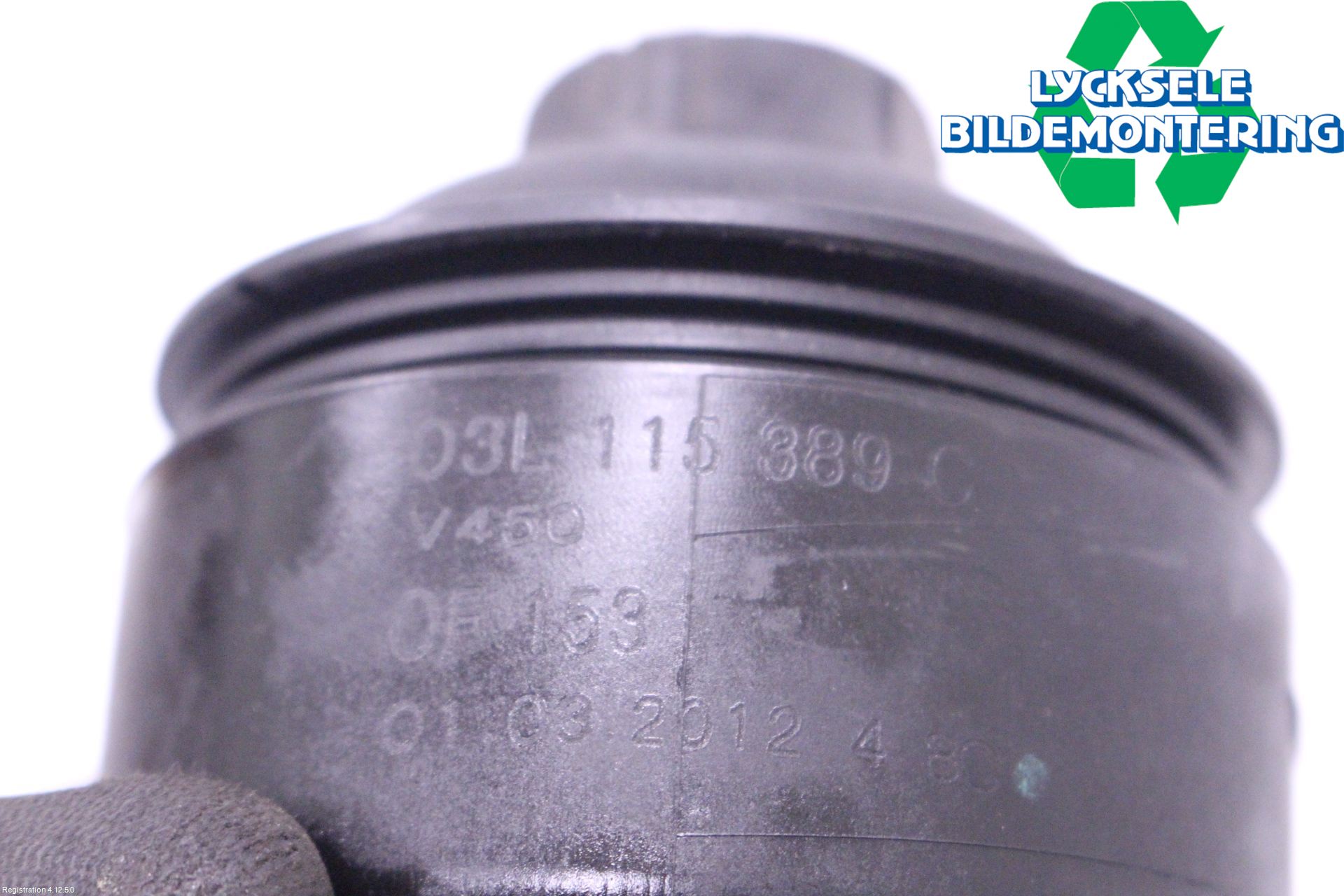 Audi A4 12-15 Oljefilterhållare