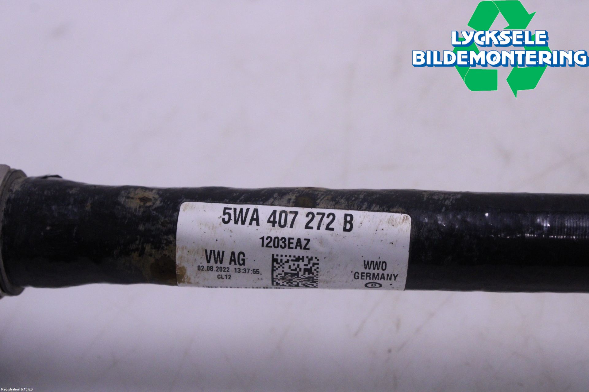 Volkswagen VW GOLF / E-GOLF VIII 20- Drivaxel Fram Höger