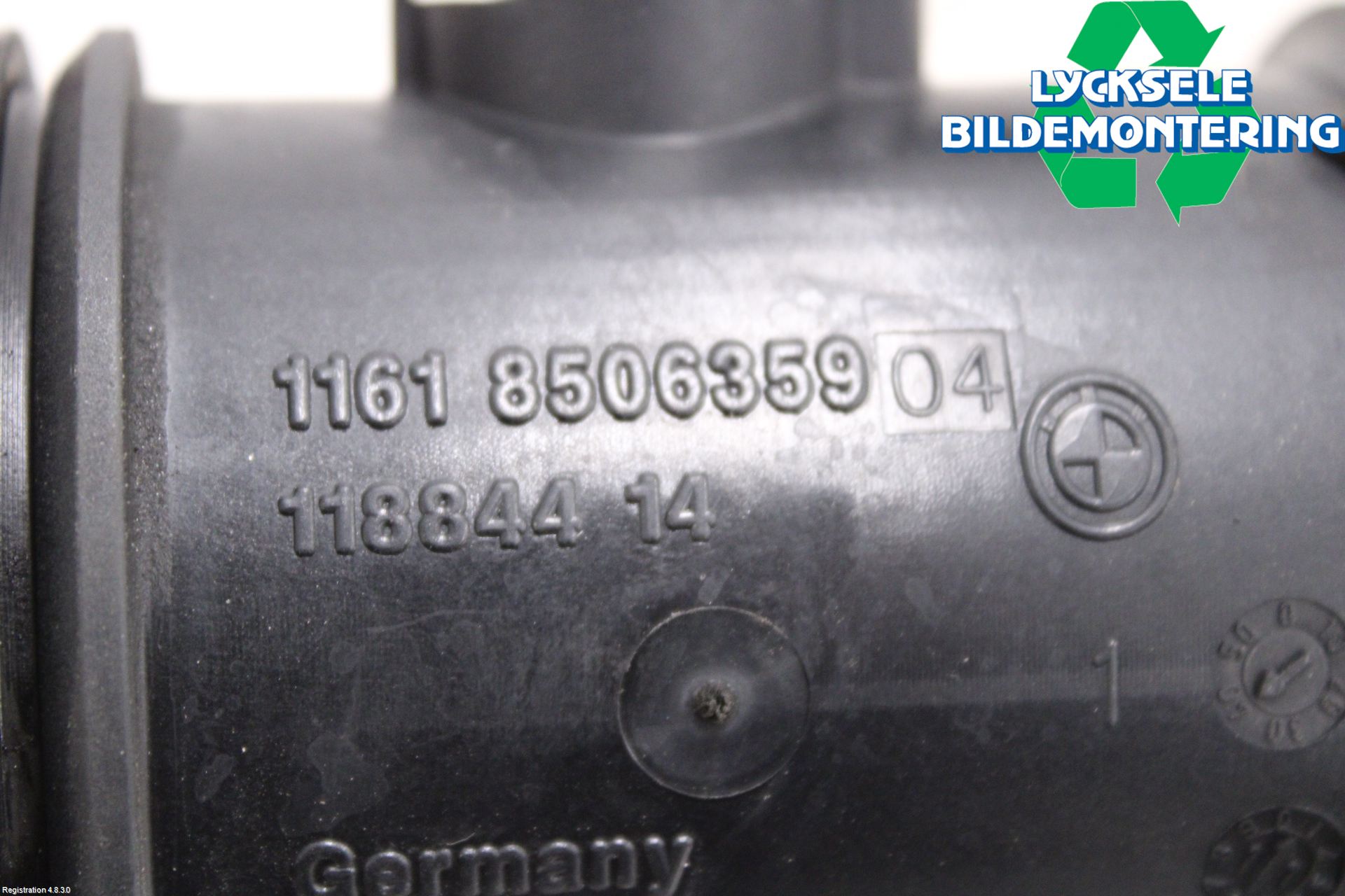 BMW 5 F10/F11/F18 09-17 Laddluft-Intercoolerrör