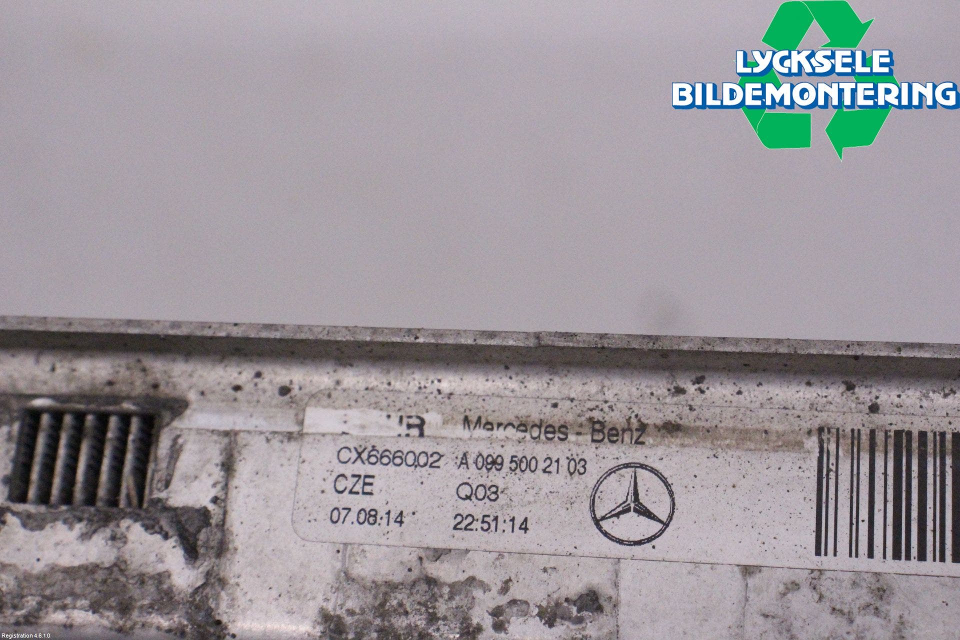 Mercedes-Benz MB C-KLASS (W205) 14-21 Kylare Aut