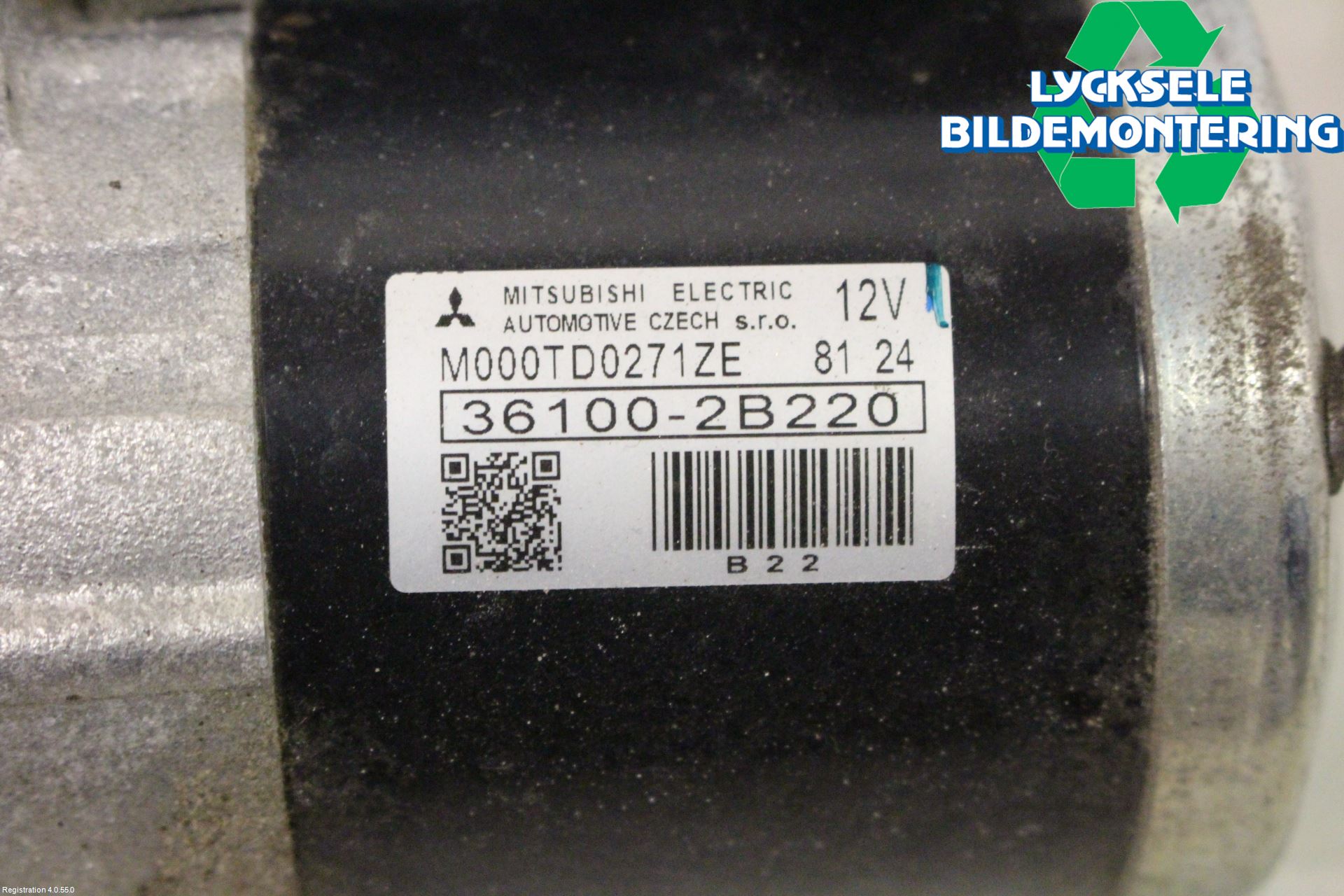 Kia VENGA 10-19 Startmotor