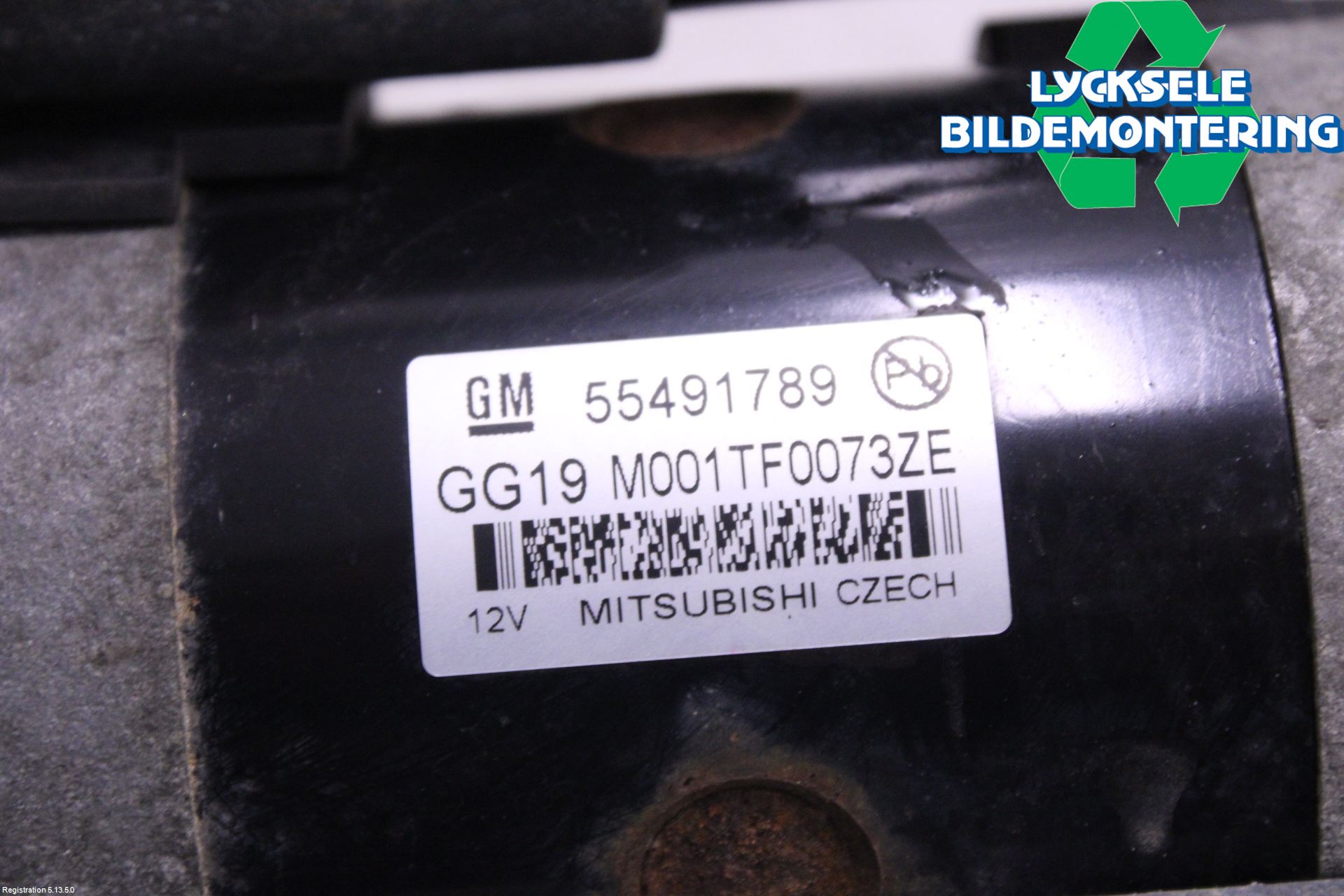 Opel ASTRA K 16-22 Startmotor Diesel