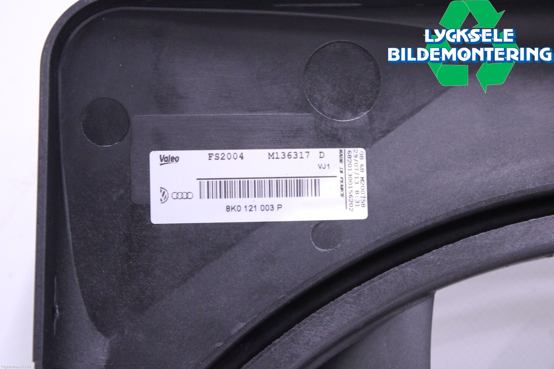 Audi A4 12-15 Kylfläkt El