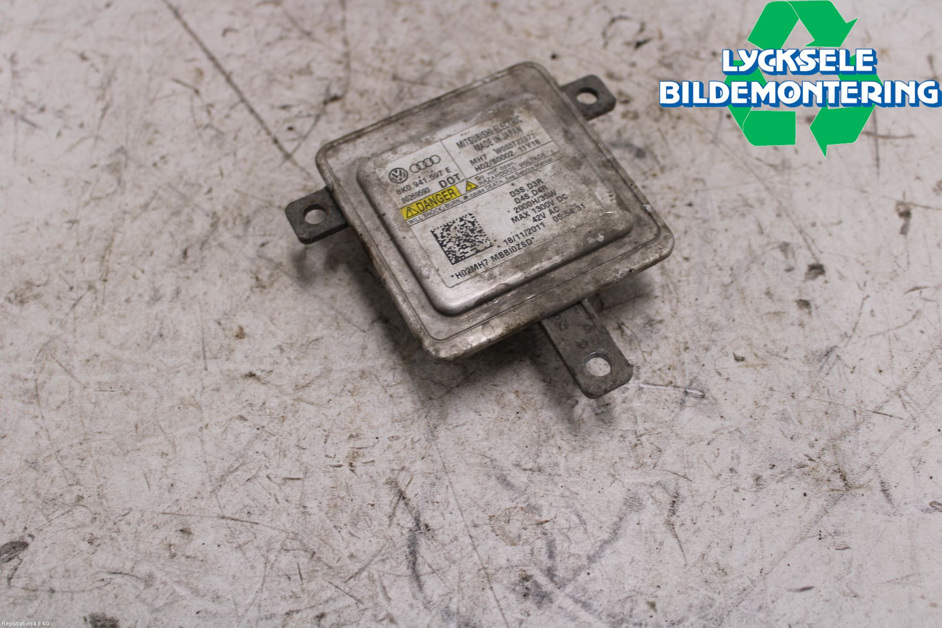 Audi A4 12-15 Styrenhet Strålkastare