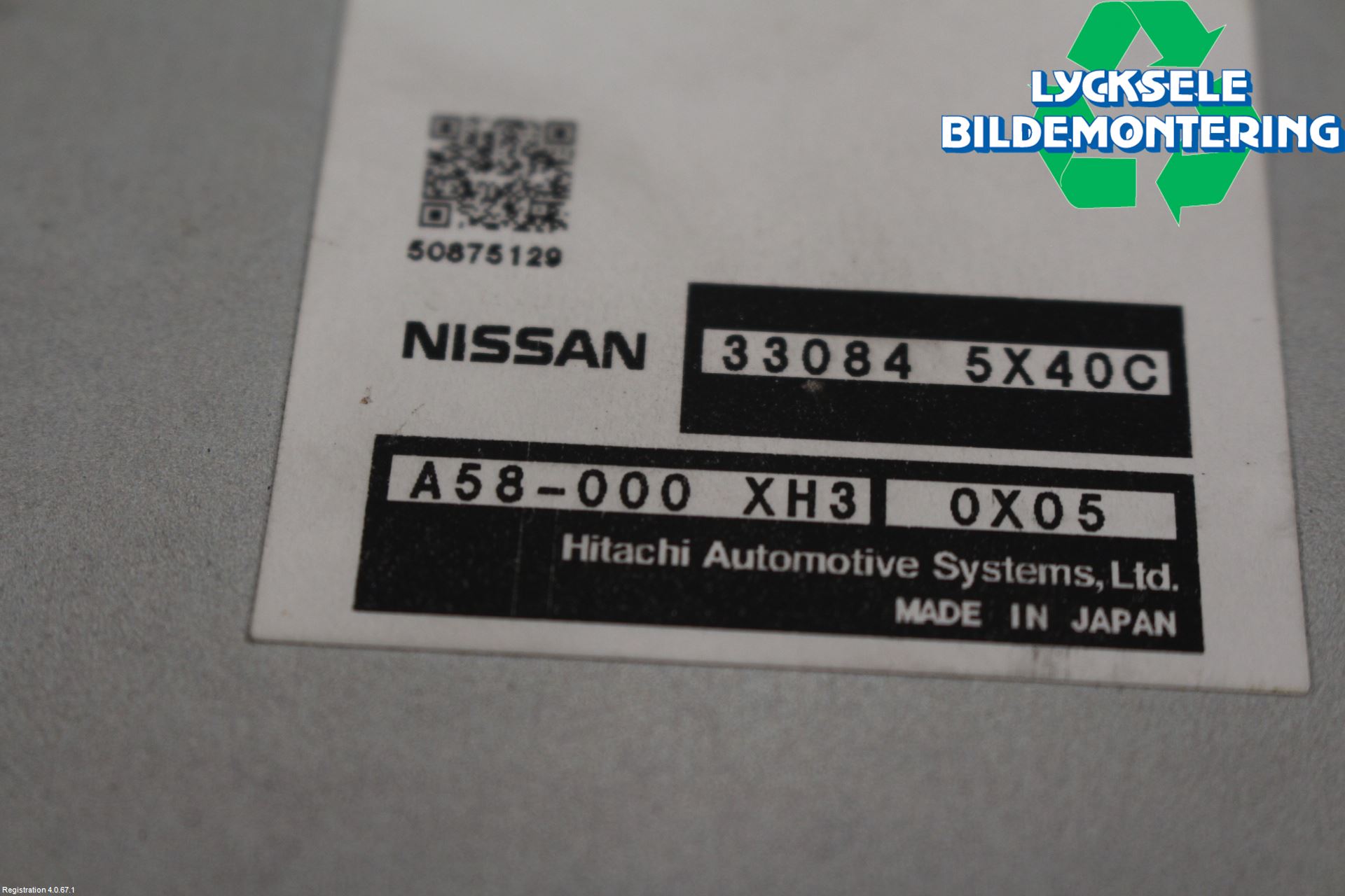 Nissan PATHFINDER R51 05-12 Styrenhet Övrigt