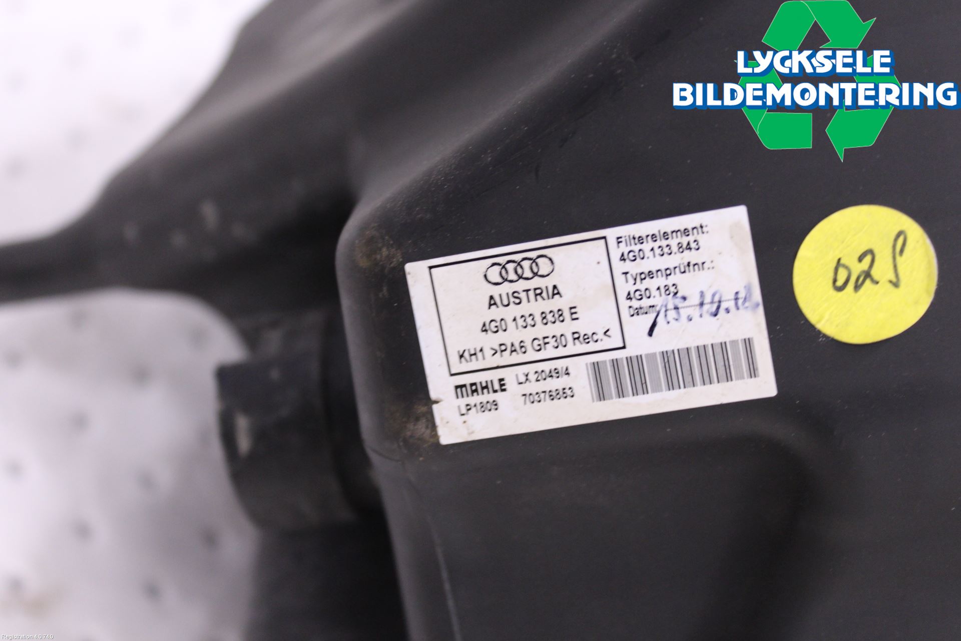 Audi A6/S6 4G 11-18 Luftrenare