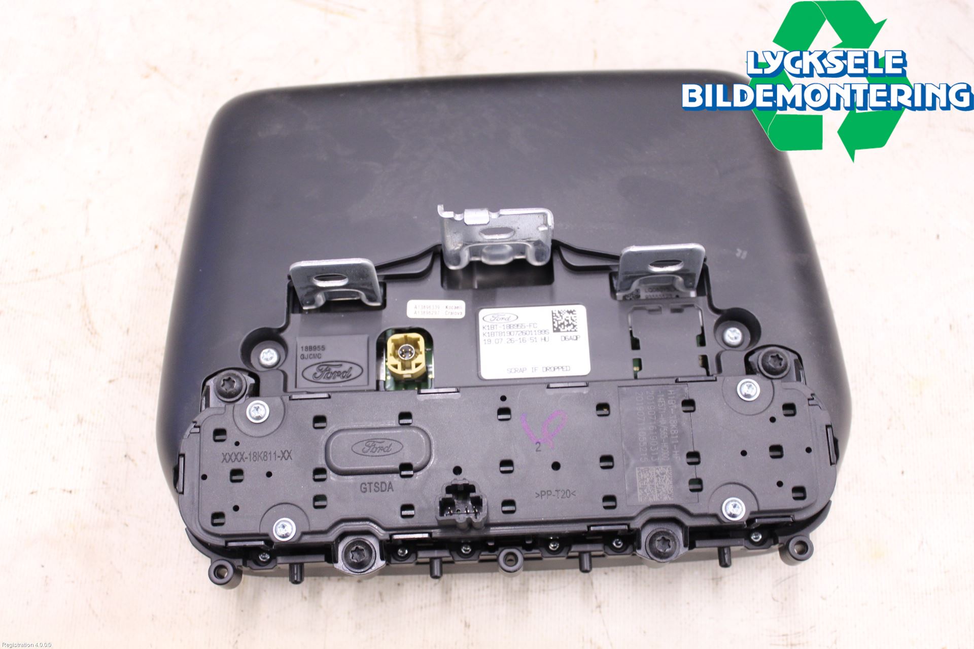 Ford TRANSIT/TOURNEO COURIER 13-23 Cd Radio - Multimediapanel