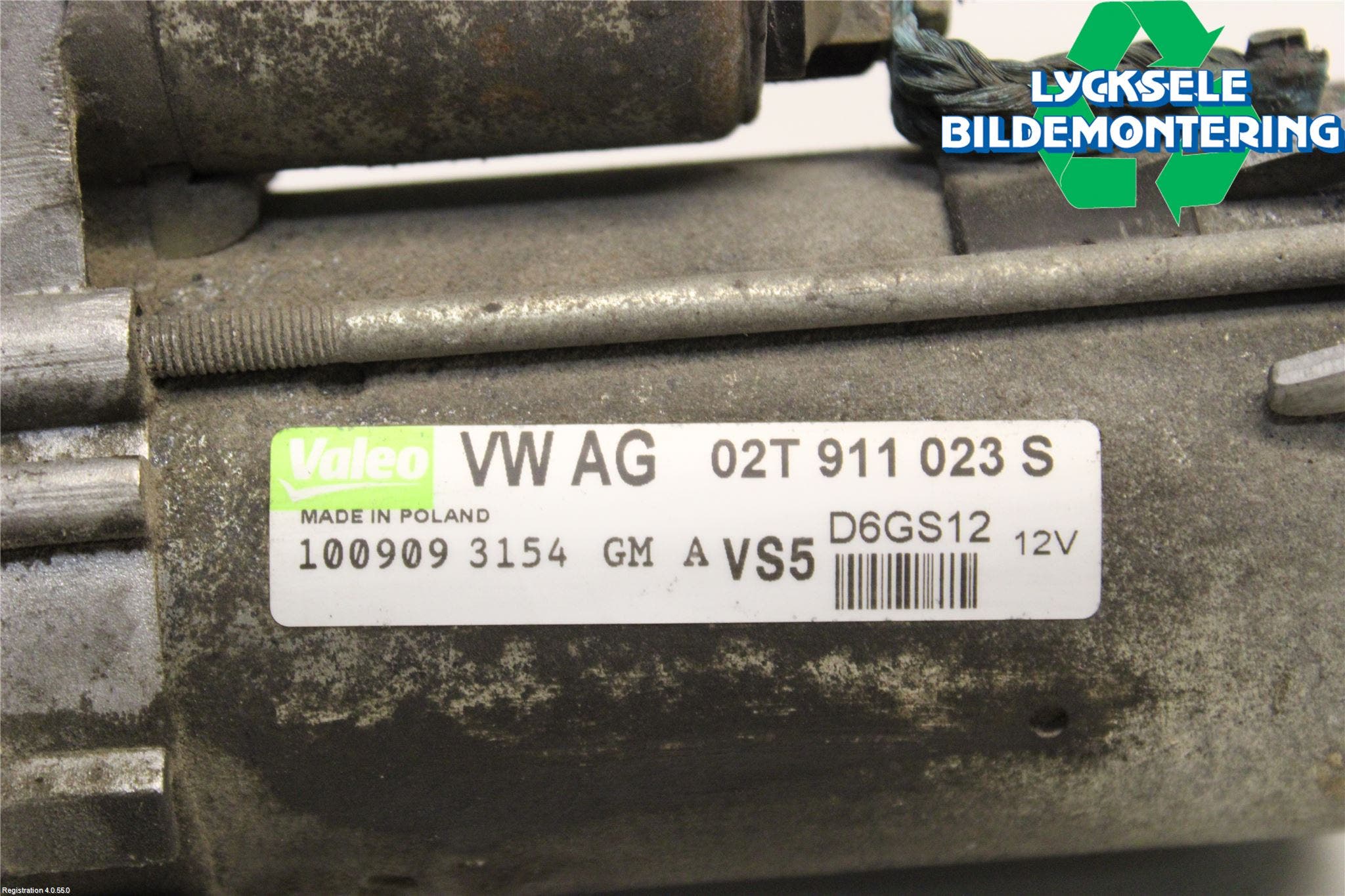 Skoda FABIA 07-14 Startmotor