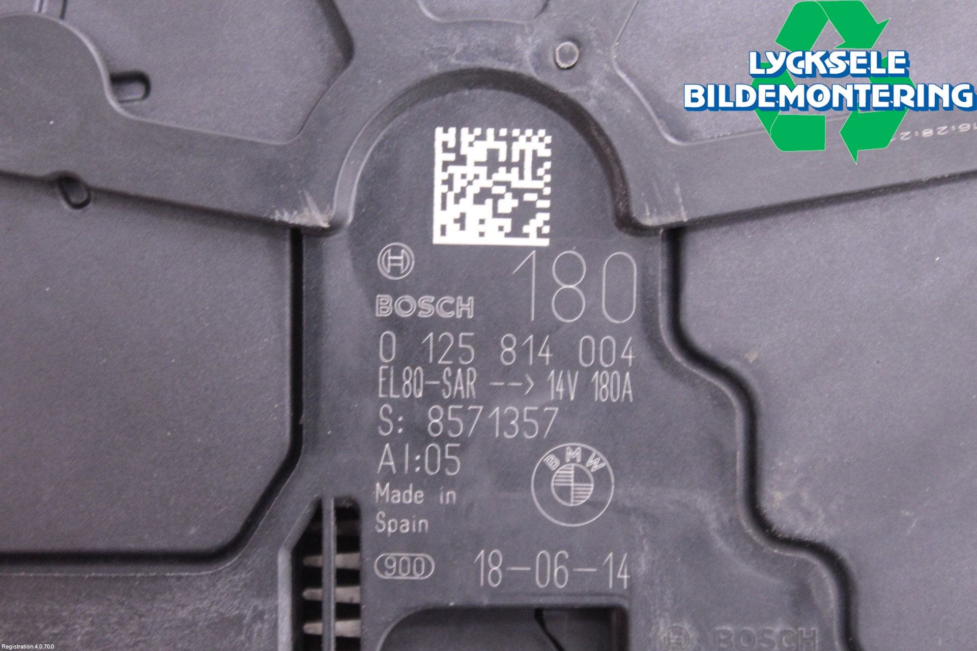 BMW X3 G01 18- Generator