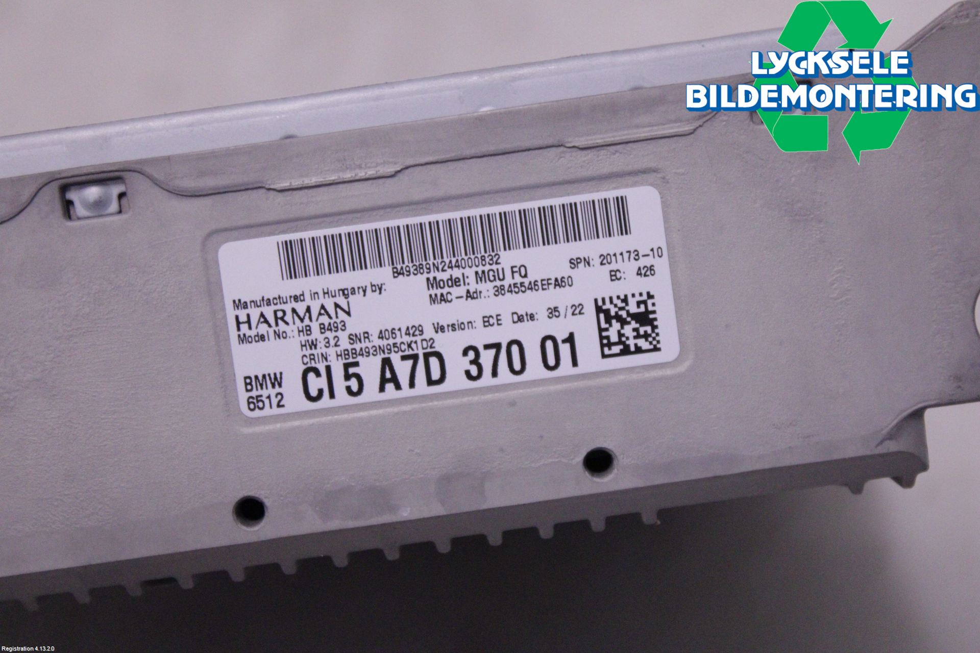 BMW 5 G30/G31/F90 17-23 Gps Navigator