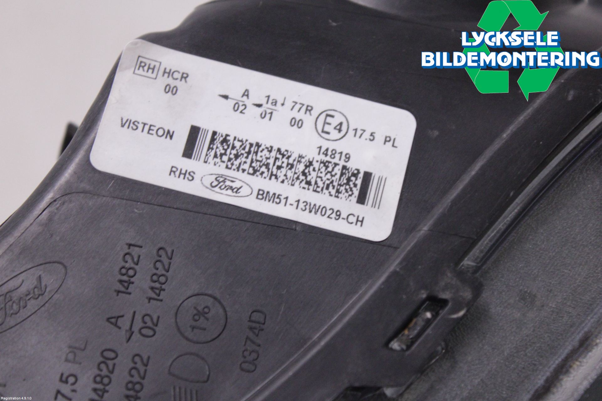 Ford FOCUS 11-14 Strålkastare Höger