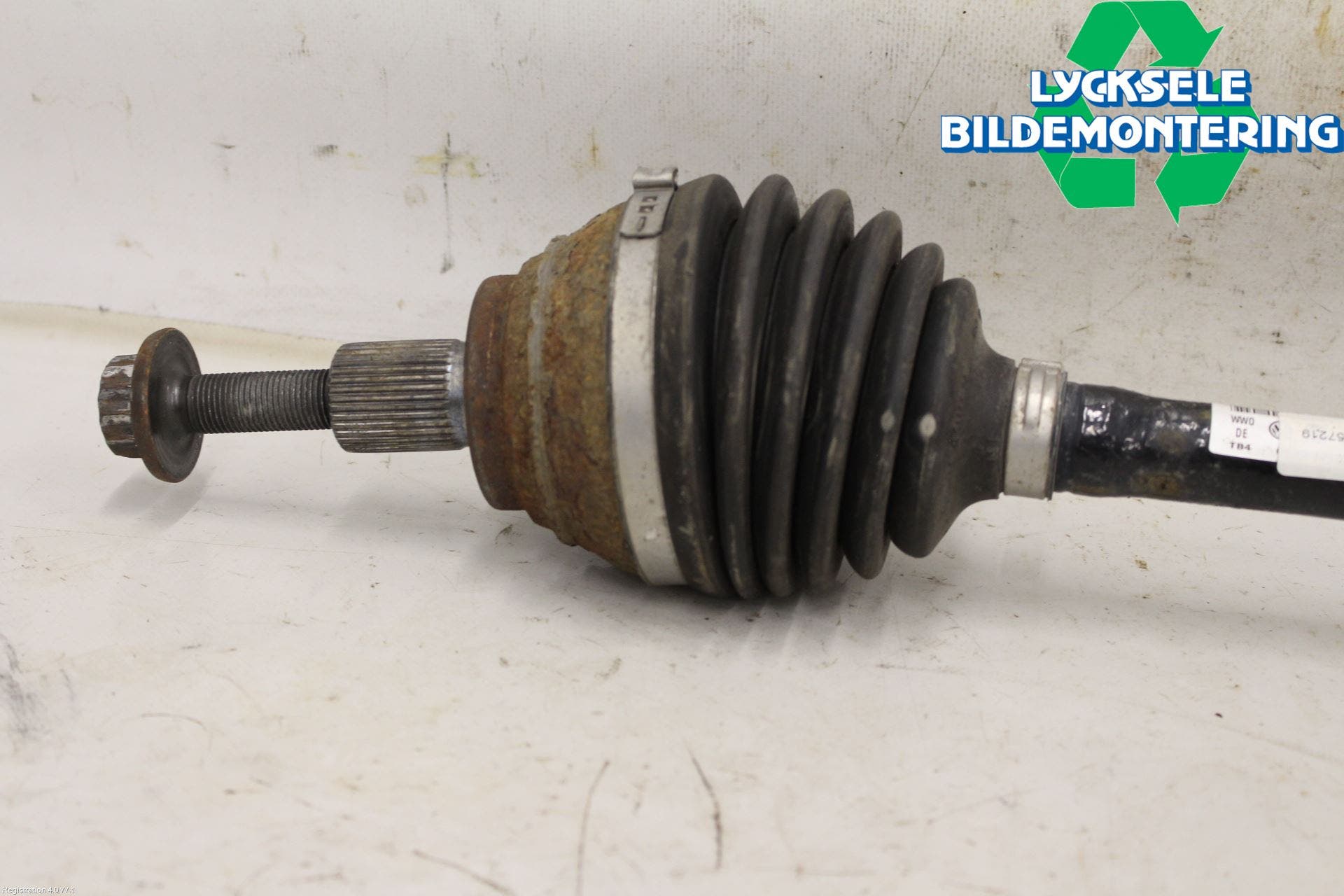 Volkswagen VW GOLF / E-GOLF VII 13-20 Drivaxel Fram Vänster