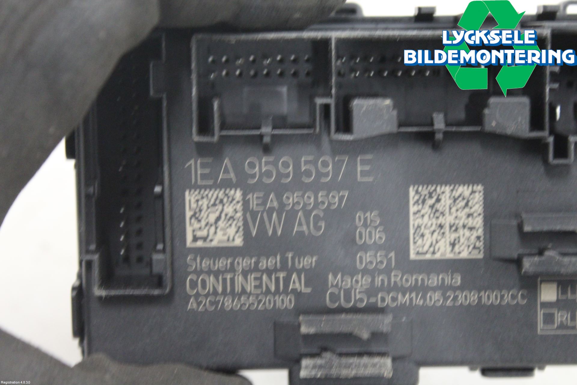 Volkswagen VW ID.4 21- Styrenhet Dörr